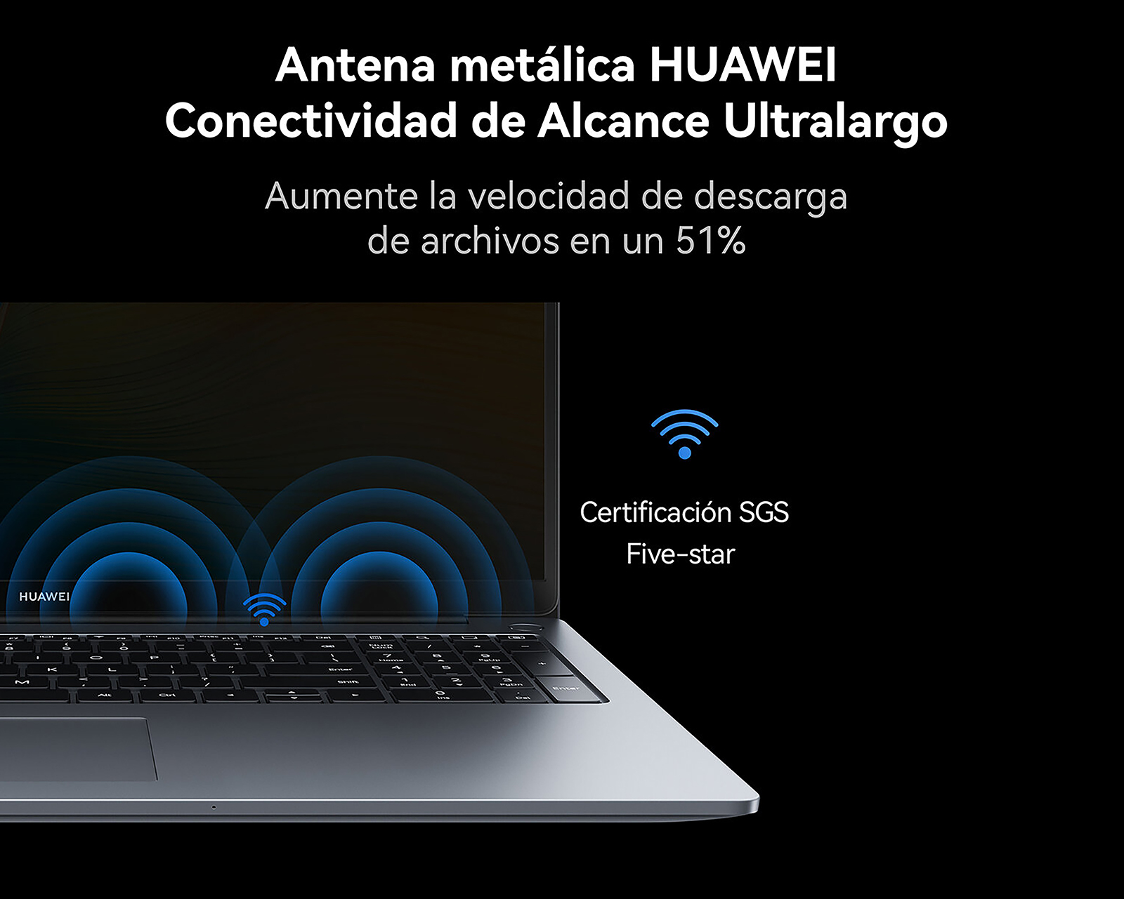 Foto 8 pulgar | Foto 7 | Laptop Huawei Matebook D16 16" Windows 11 Intel Core i5 16 GB RAM 1 TB SSD Gris