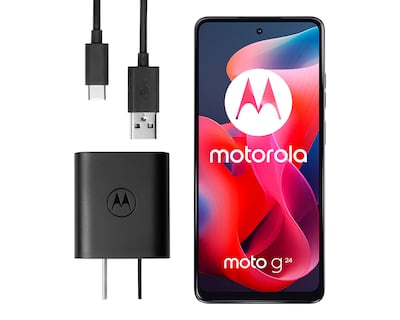 Foto 7 | Foto 7 | Celular Motorola Liberado G24 128 GB Gris