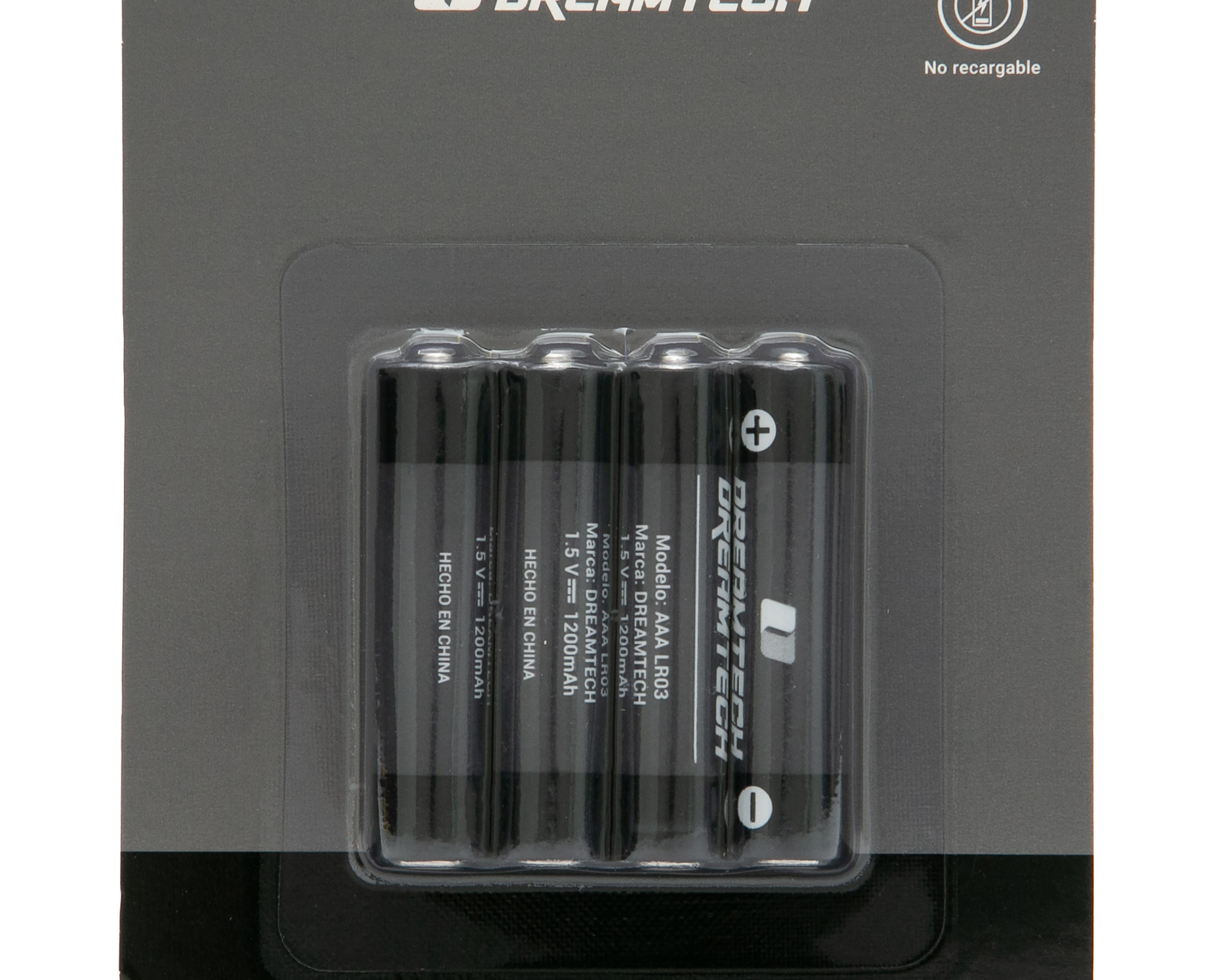 Foto 3 | Foto 3 | Baterías Alcalinas Dreamtech AAA 4 Piezas
