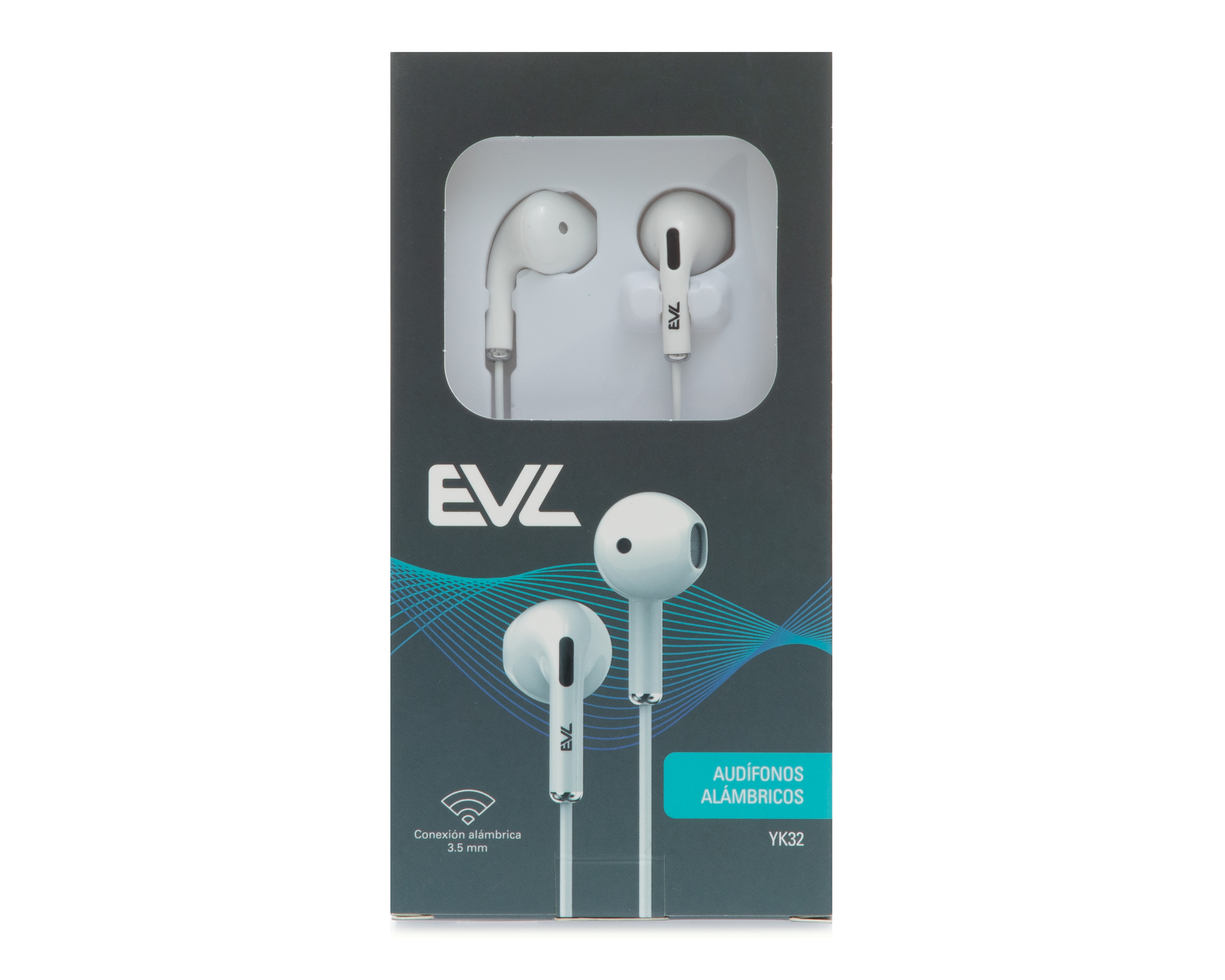 Foto 5 | Foto 5 | Audífonos Alámbricos EVL Control de Volumen YK32