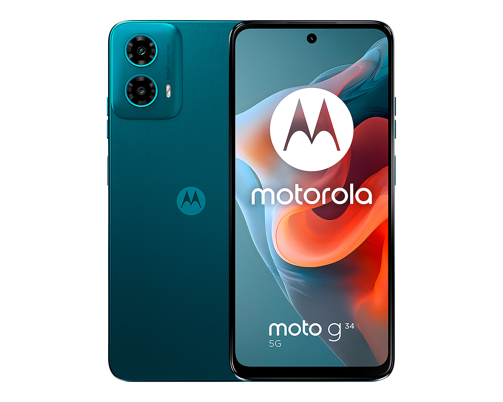 Foto 2 pulgar | Foto 1 | Telcel Motorola G34 5G 256 GB Verde
