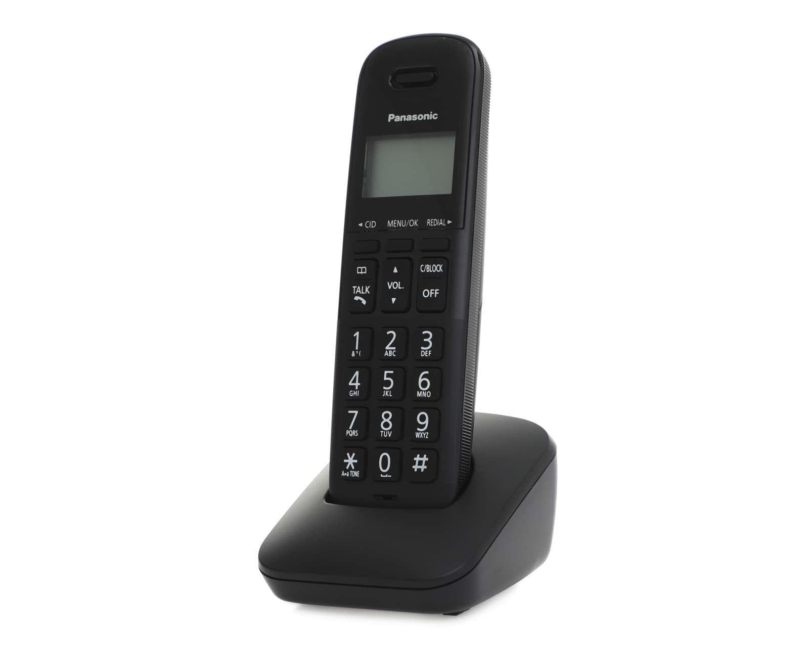 Teléfono Inalámbrico Panasonic KX-TGB310MEB Negro