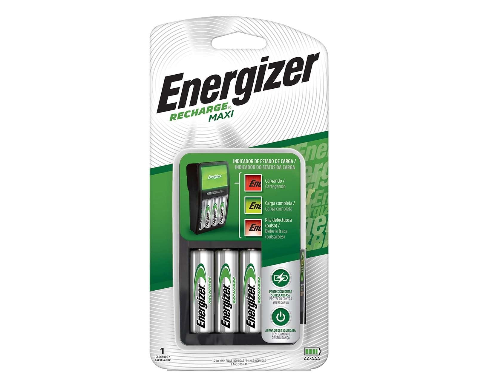Foto 3 | Foto 3 | Cargador de Baterías Energizer AA + 2 Baterías Recargables Incluidas
