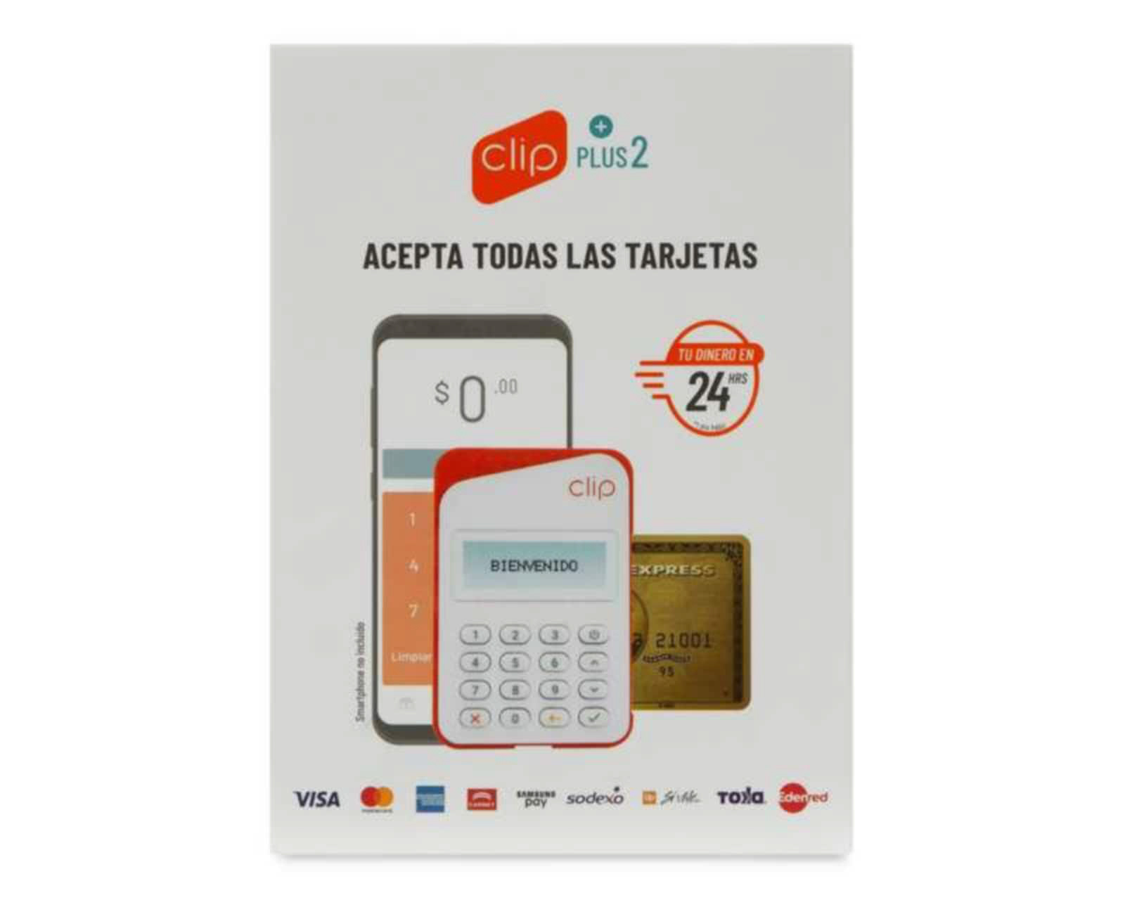Lector de Tarjetas Bancarias Clip Plus 2