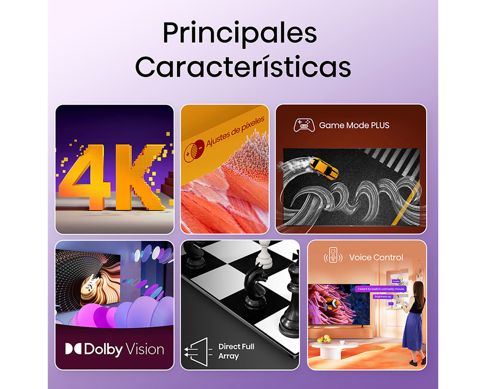 Foto 5 | Foto 5 | Pantalla LED Hisense 65 Pulgadas Ultra HD 4K Smart TV 65A6KV