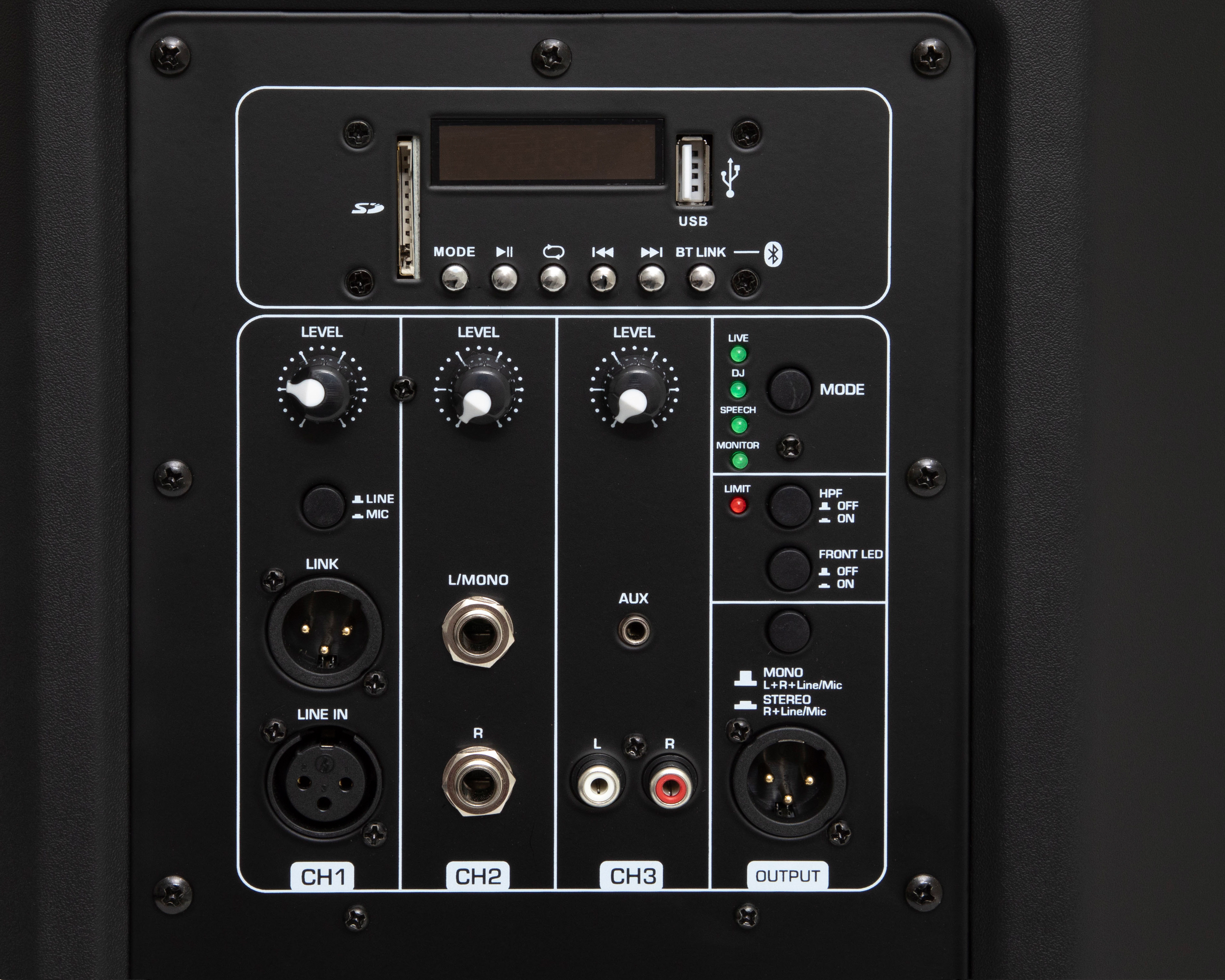 Foto 4 | Foto 4 | Bocina Bluetooth EVL KT12DSP 50 W con Luz