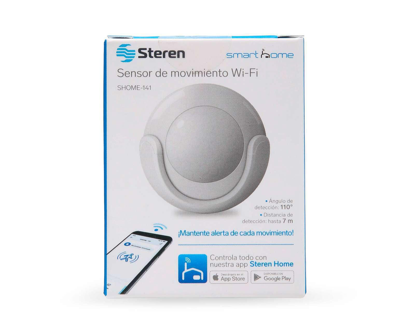 Sensor de Movimiento Steren Wi-Fi SHOME-141