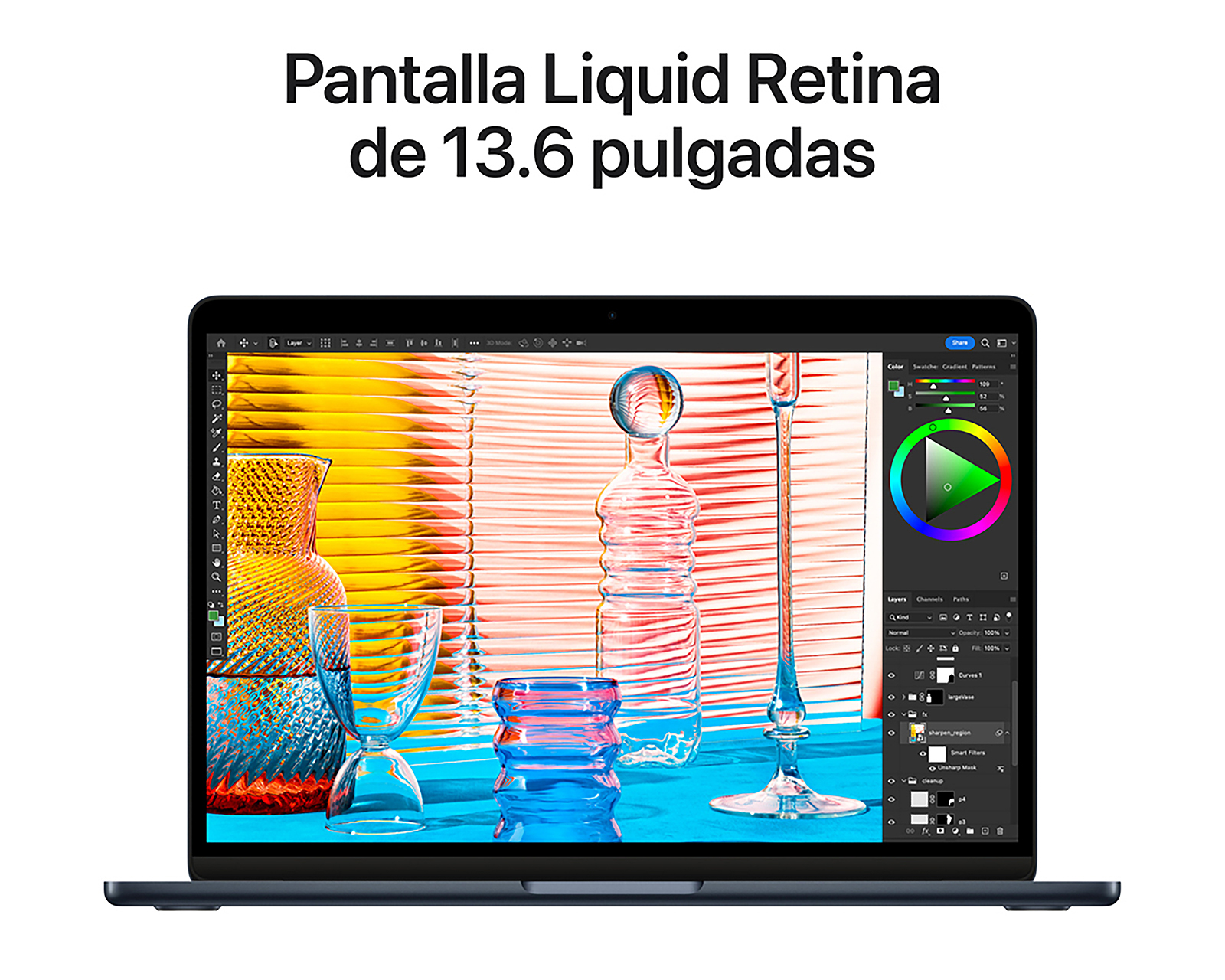 Foto 5 | Foto 5 | MacBook Air 13.6 Pulgadas Chip M2 8 GB RAM 256 GB SSD Medianoche