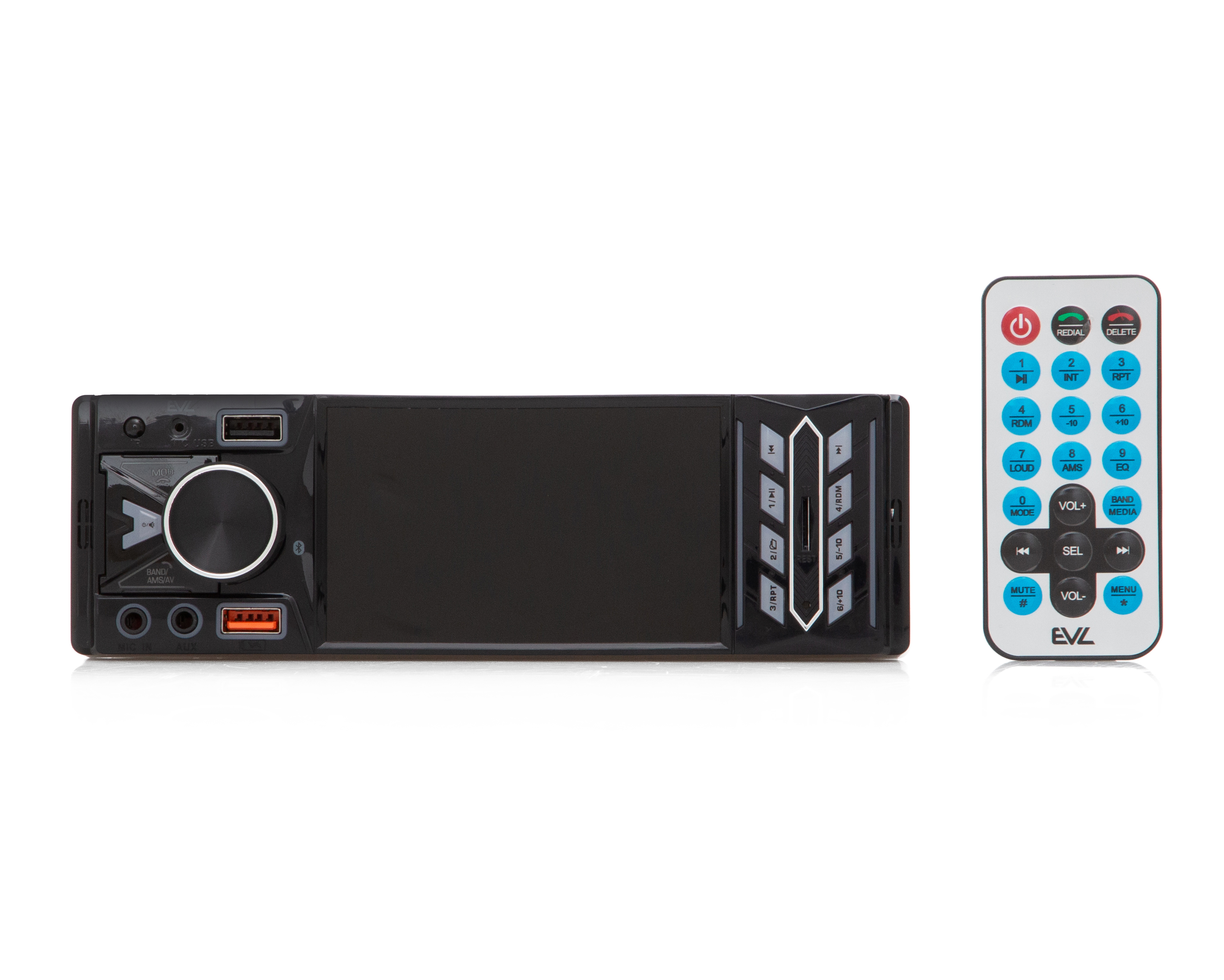 Autoestéreo EVL 9001 Bluetooth de 4 Pulgadas