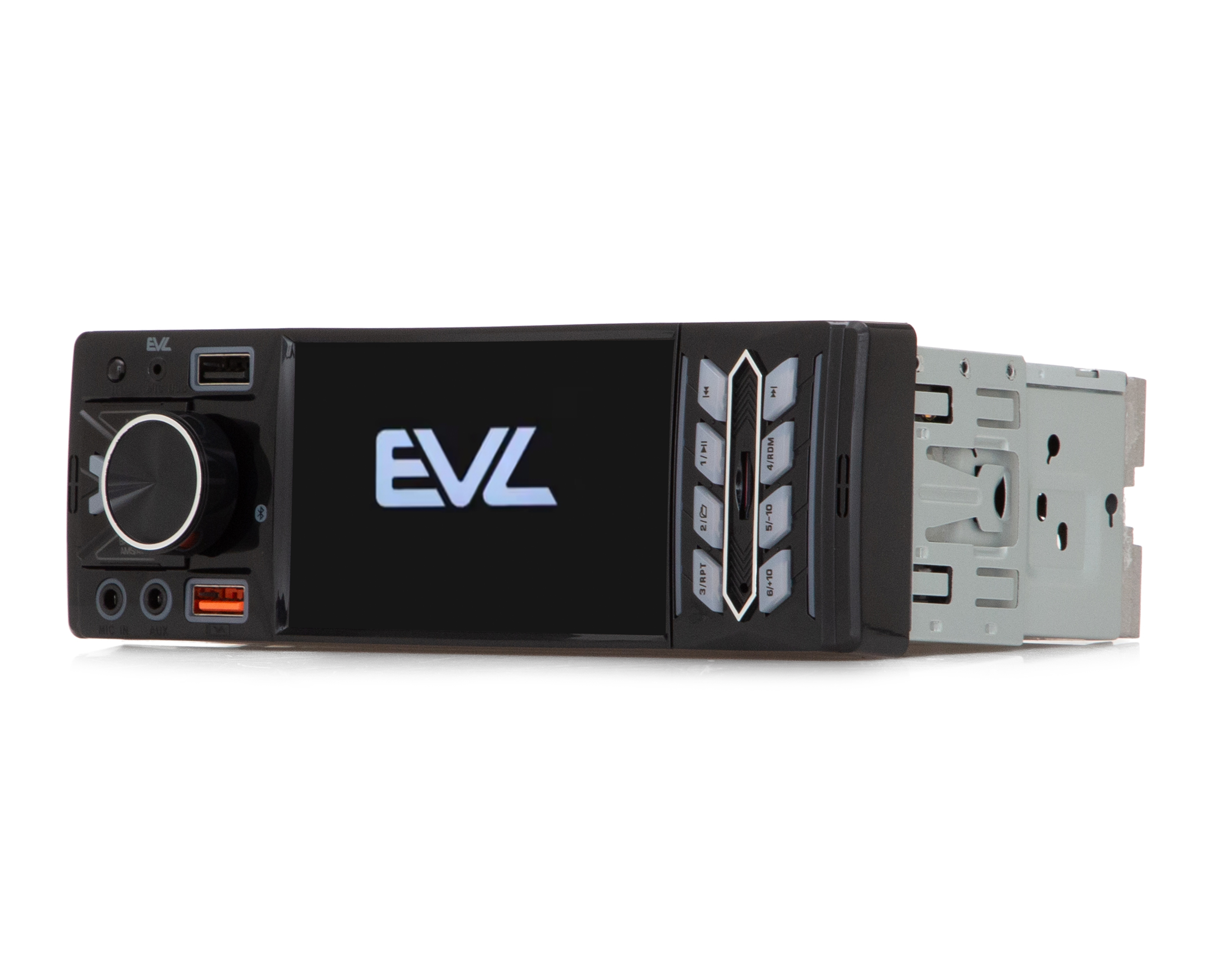 Foto 5 | Foto 5 | Autoestéreo EVL 9001 Bluetooth de 4 Pulgadas