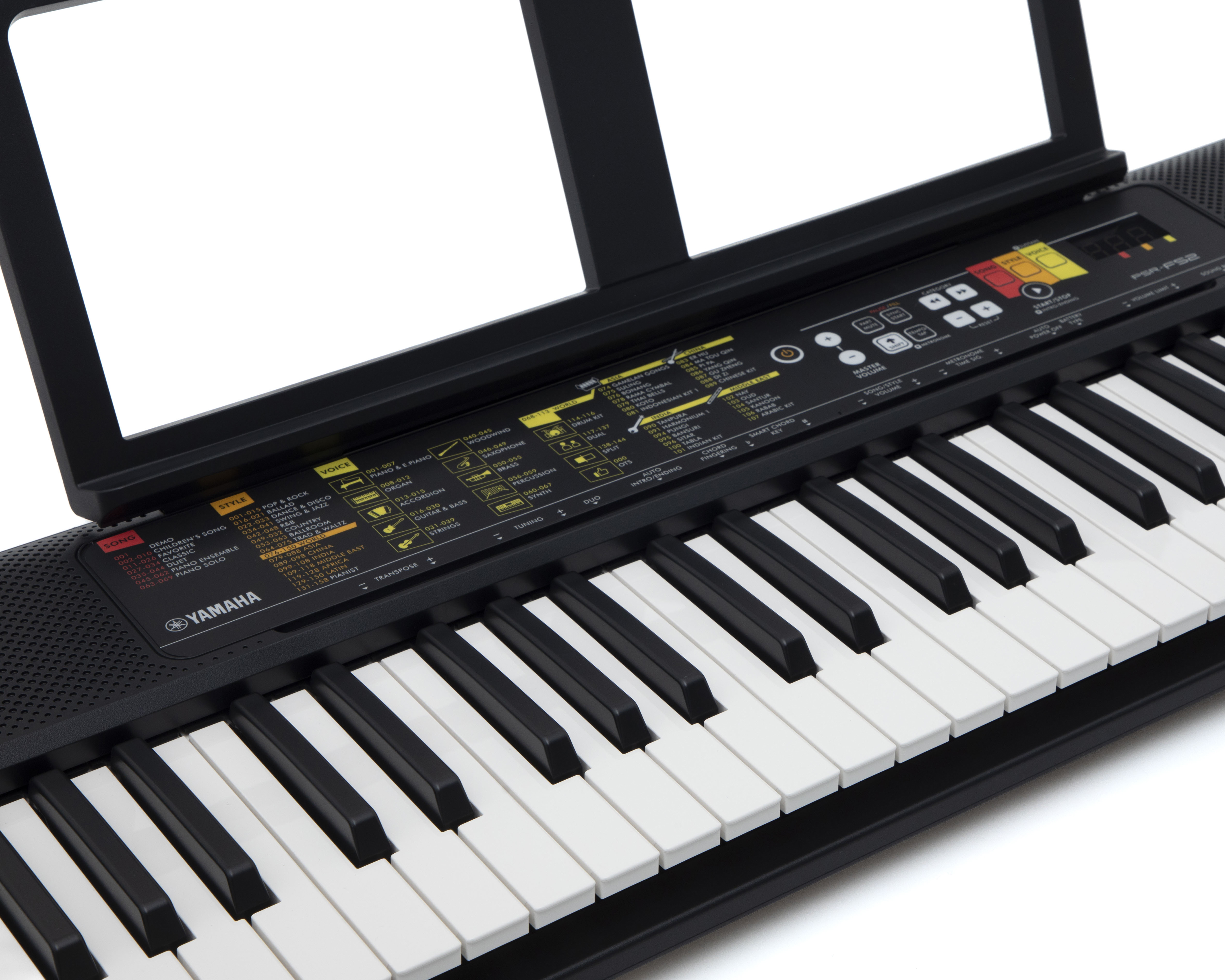 Foto 4 pulgar | Foto 3 | Teclado Yamaha PSRF52 61 Teclas