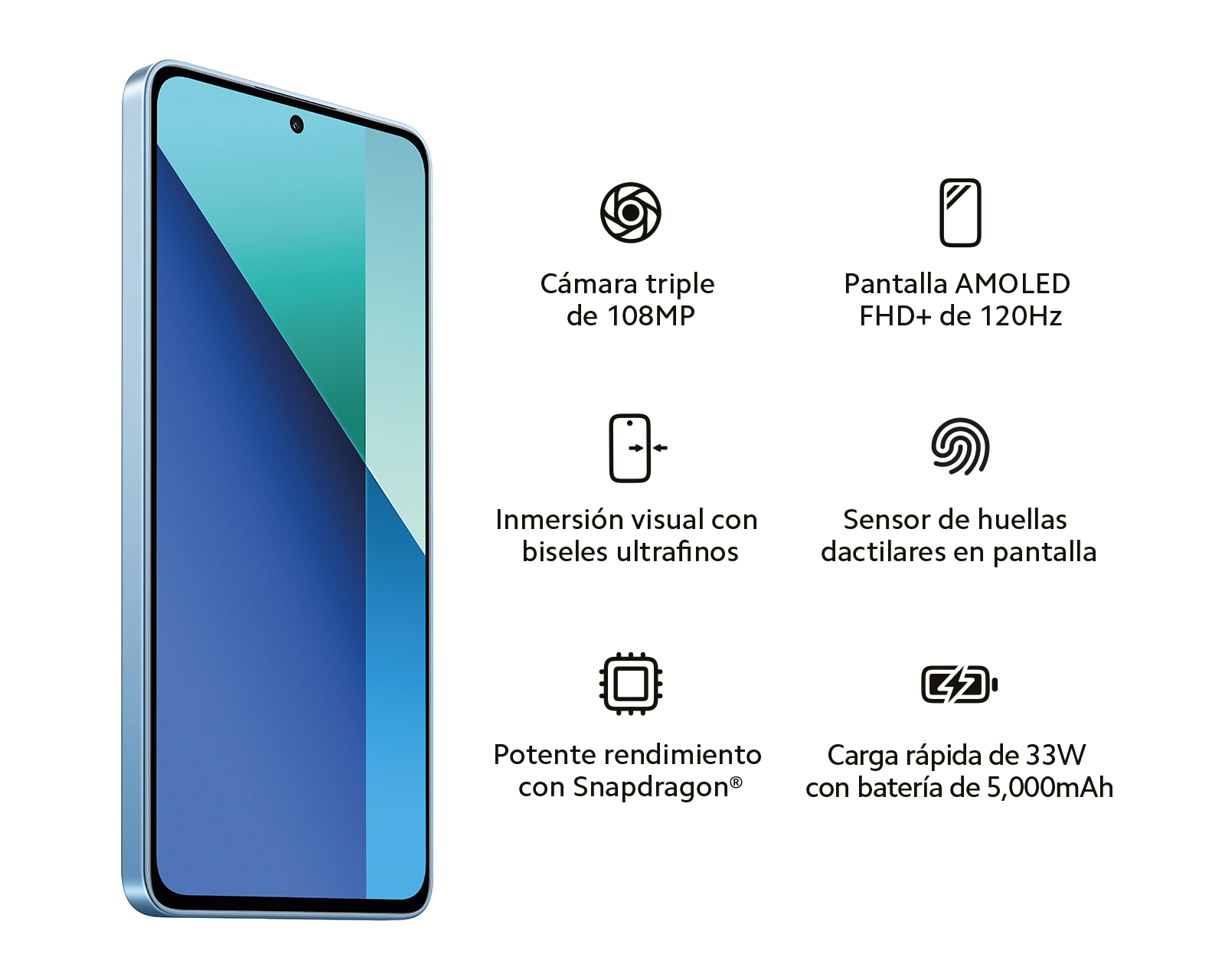 Foto 4 pulgar | Foto 3 | Telcel Xiaomi Redmi Note 13 256 GB Azul