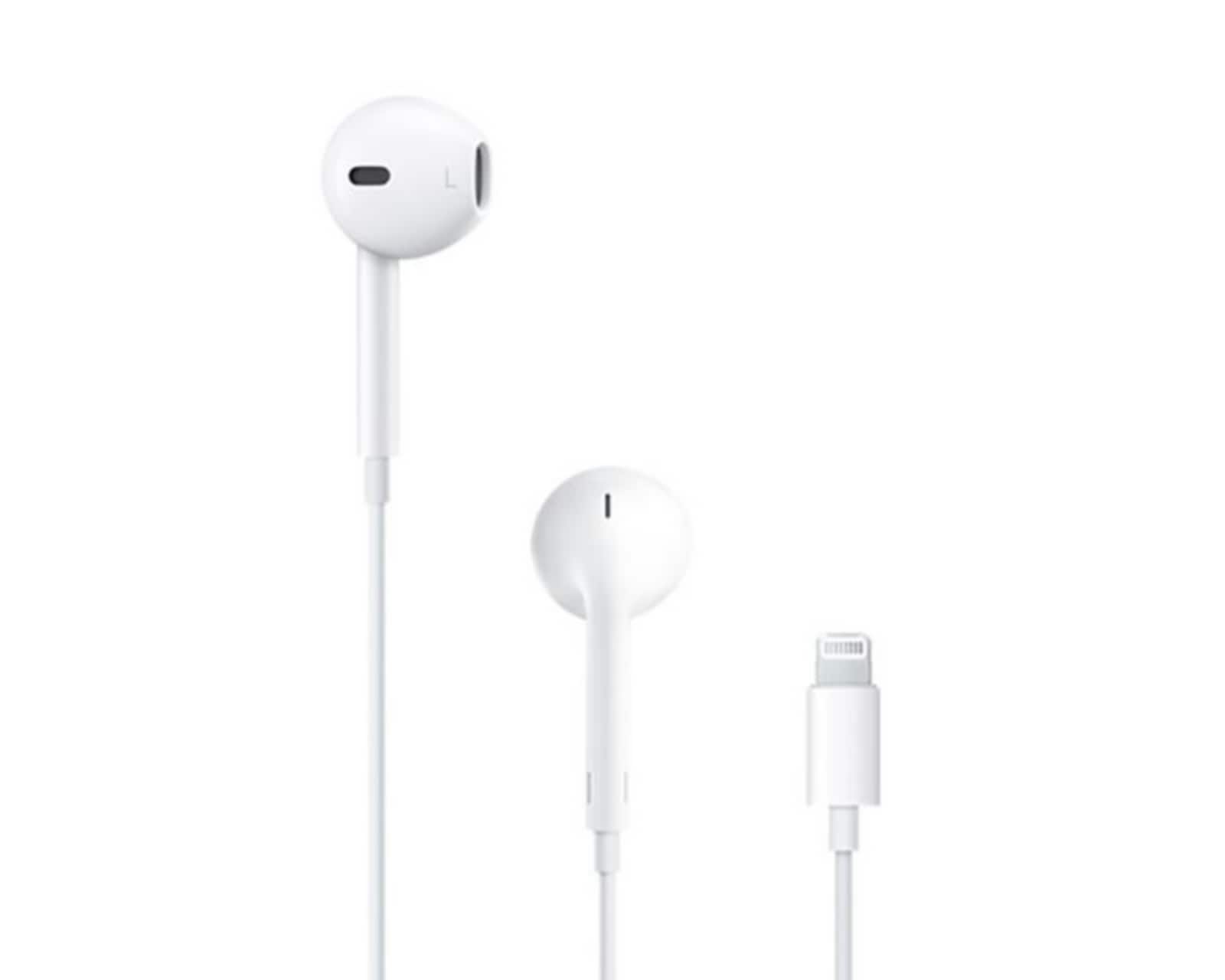Foto 2 pulgar | Foto 1 | EarPods con Conector Lightning Apple