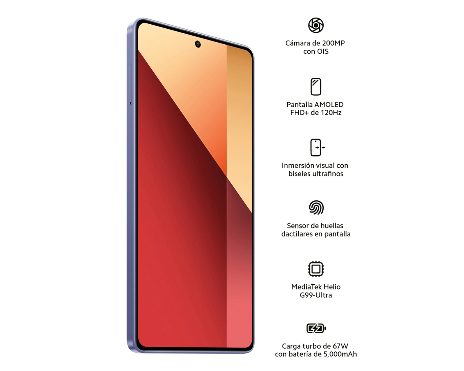 Foto 4 | Foto 4 | Telcel Xiaomi Redmi Note 13 Pro 256 GB Morado