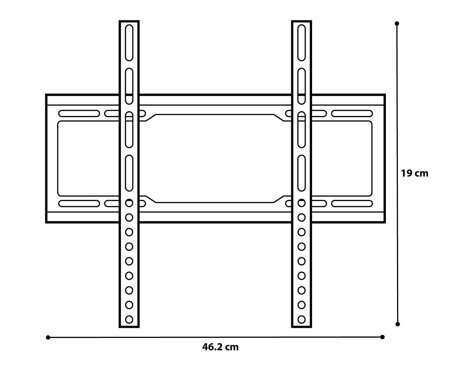 Foto 5 pulgar | Foto 4 | Soporte para Televisión Fijo EVL para Pantallas de 24" a 60"