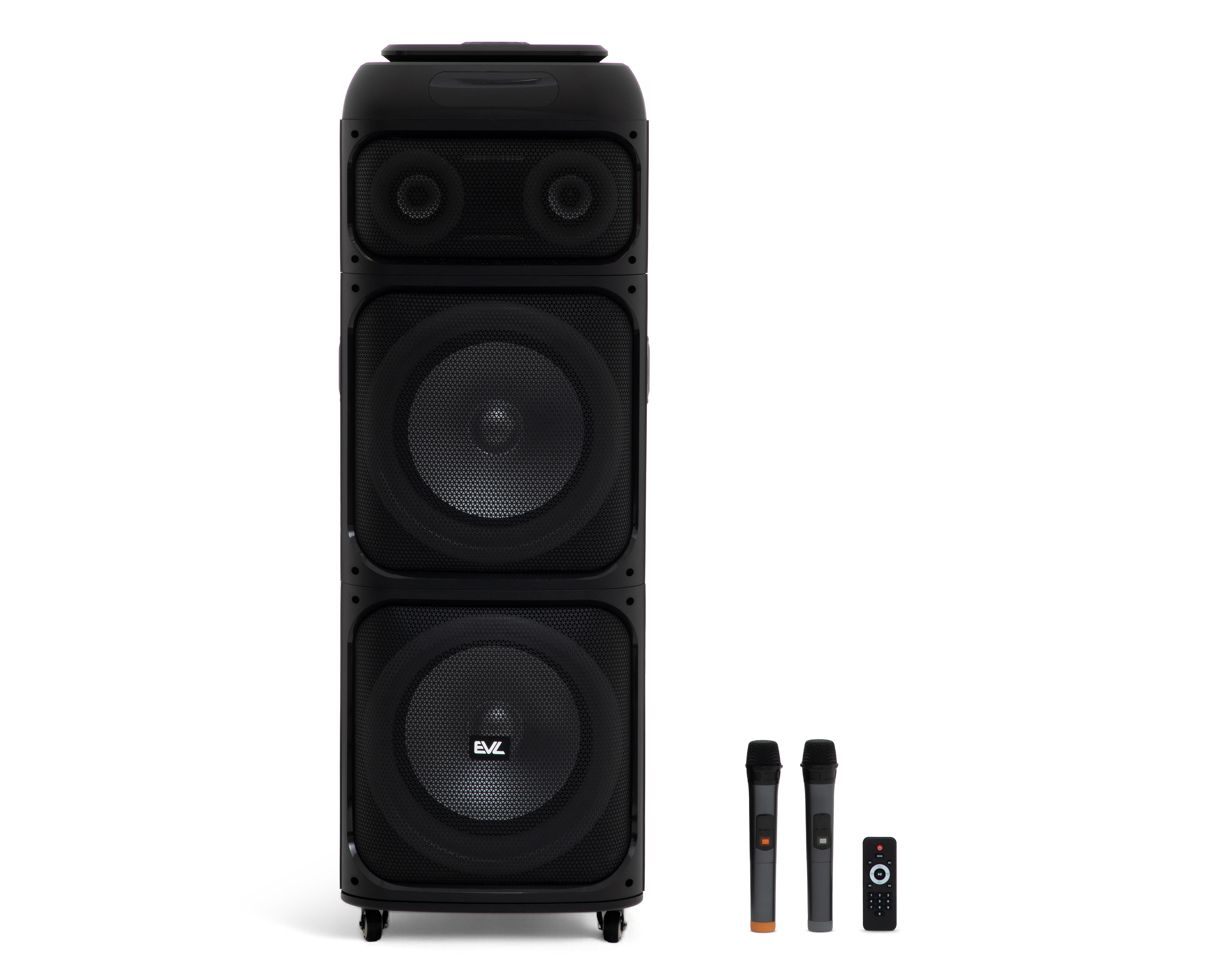 Bafle Bluetooth EVL GY-1222 800 W con Luces LED