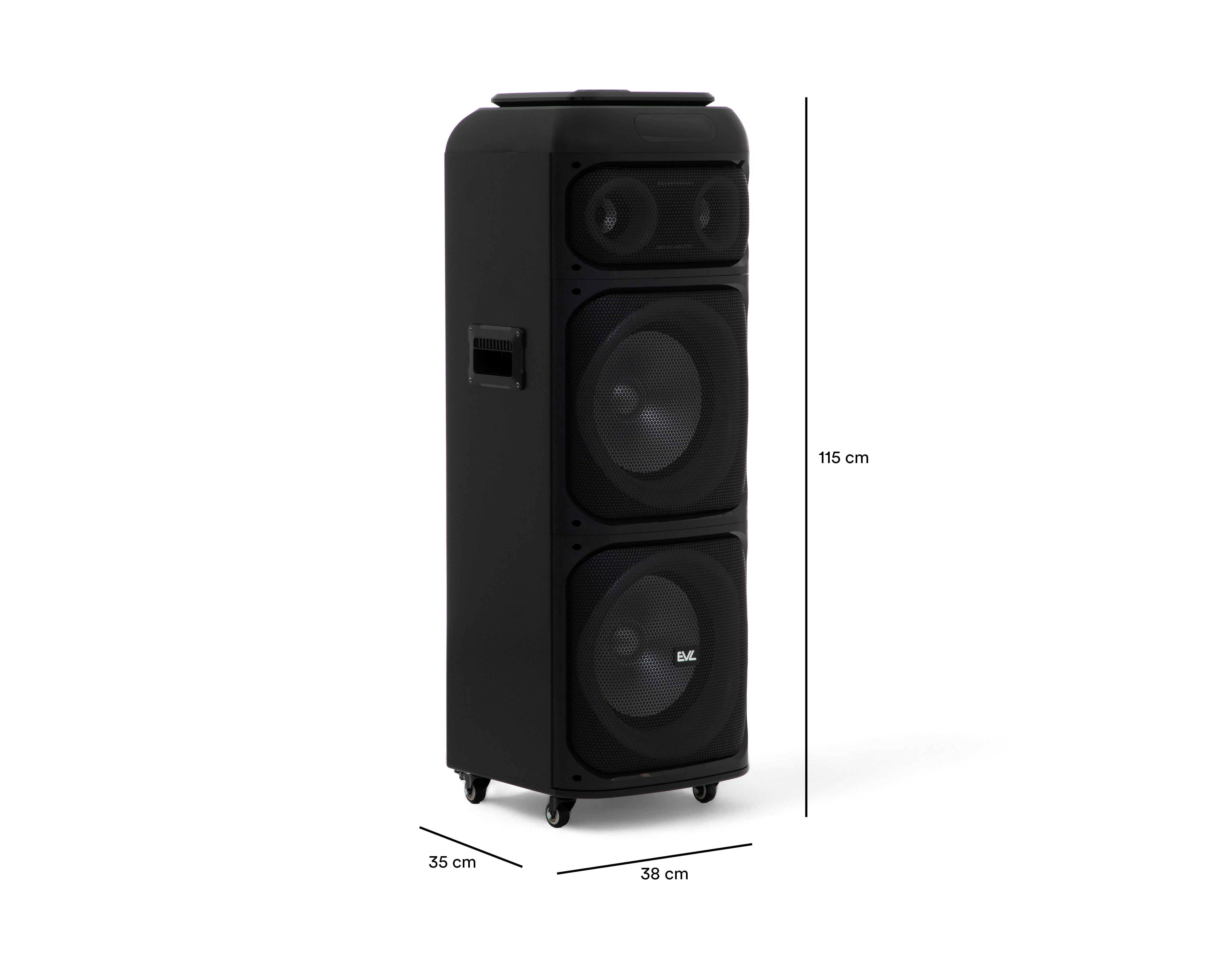 Foto 11 pulgar | Foto 10 | Bafle Bluetooth EVL GY-1222 800 W con Luces LED