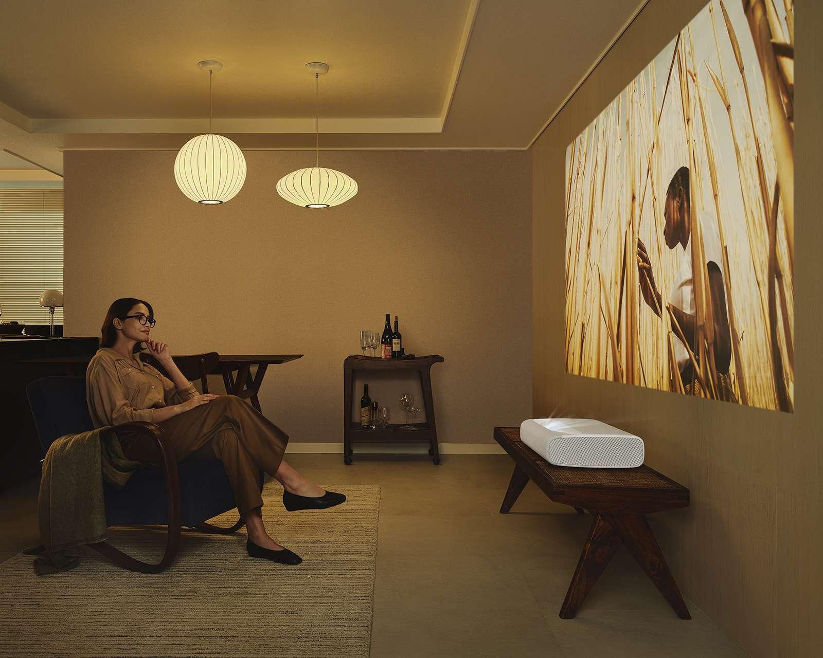 Foto 6 | Foto 6 | Proyector Láser Samsung 2,200 Lúmenes 100" SP-LSP7TFAXZX