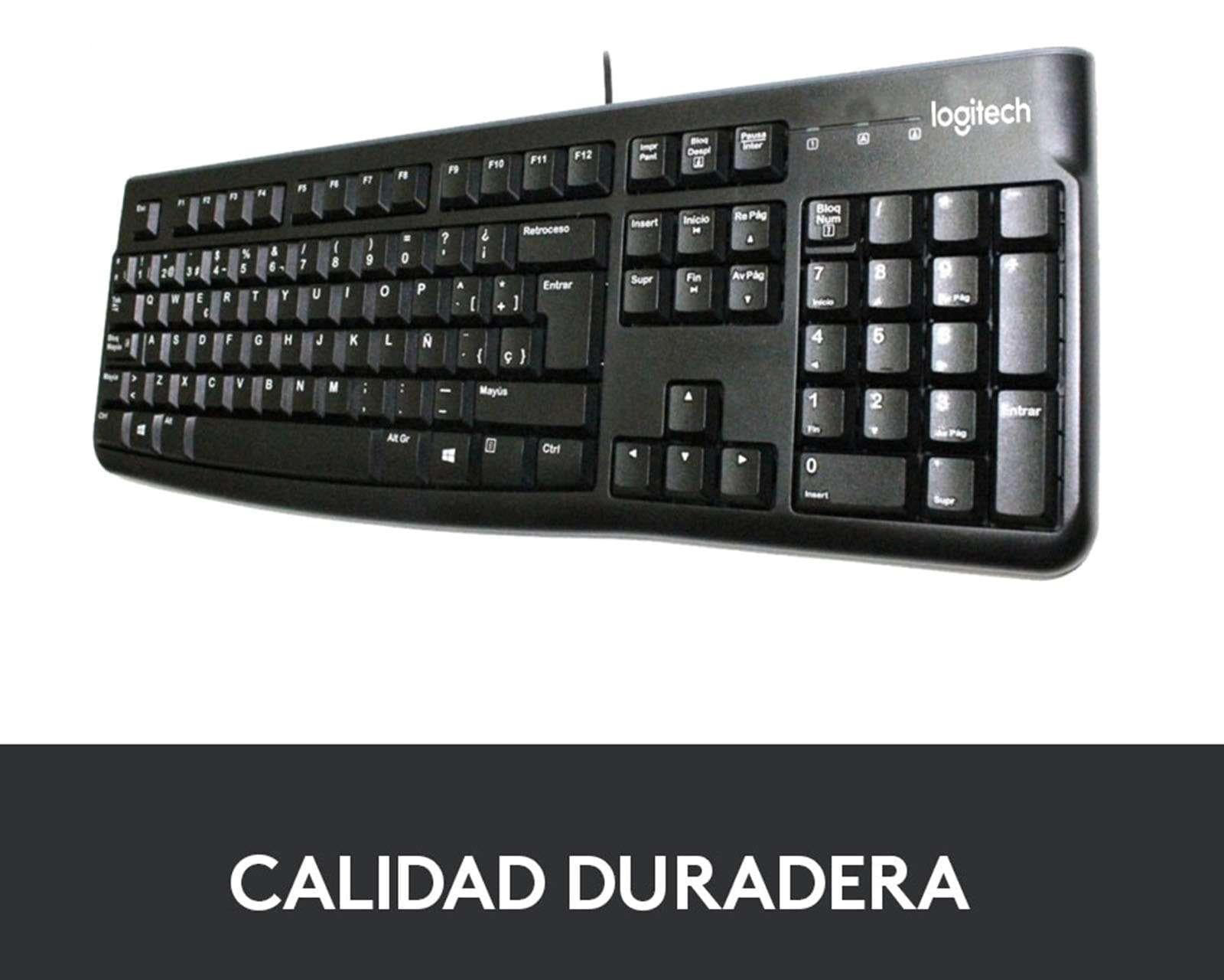 Foto 4 pulgar | Foto 3 | Teclado Alámbrico Logitech K120 920-004422
