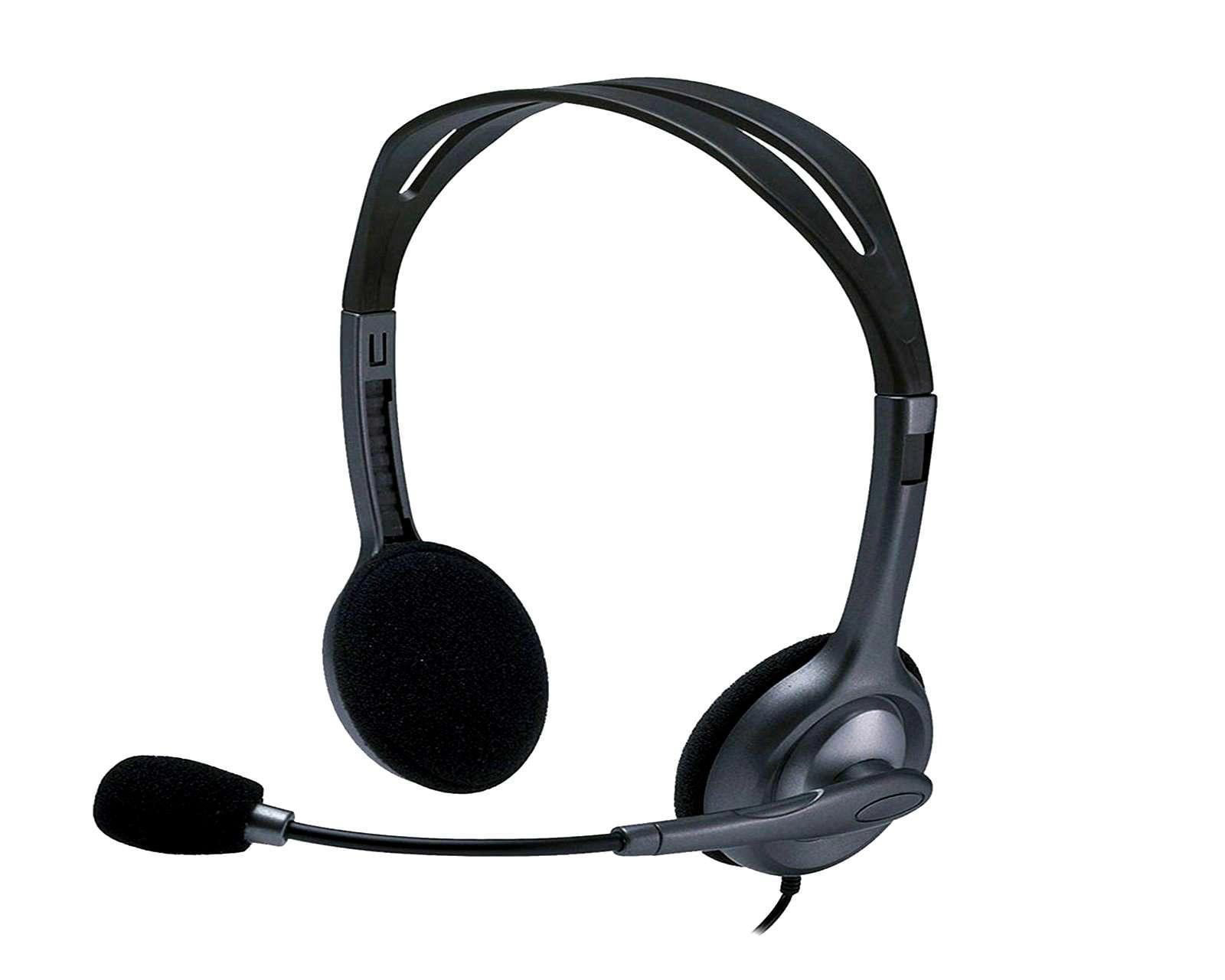 Audífonos de Diadema Logitech con Micrófono 981-000612