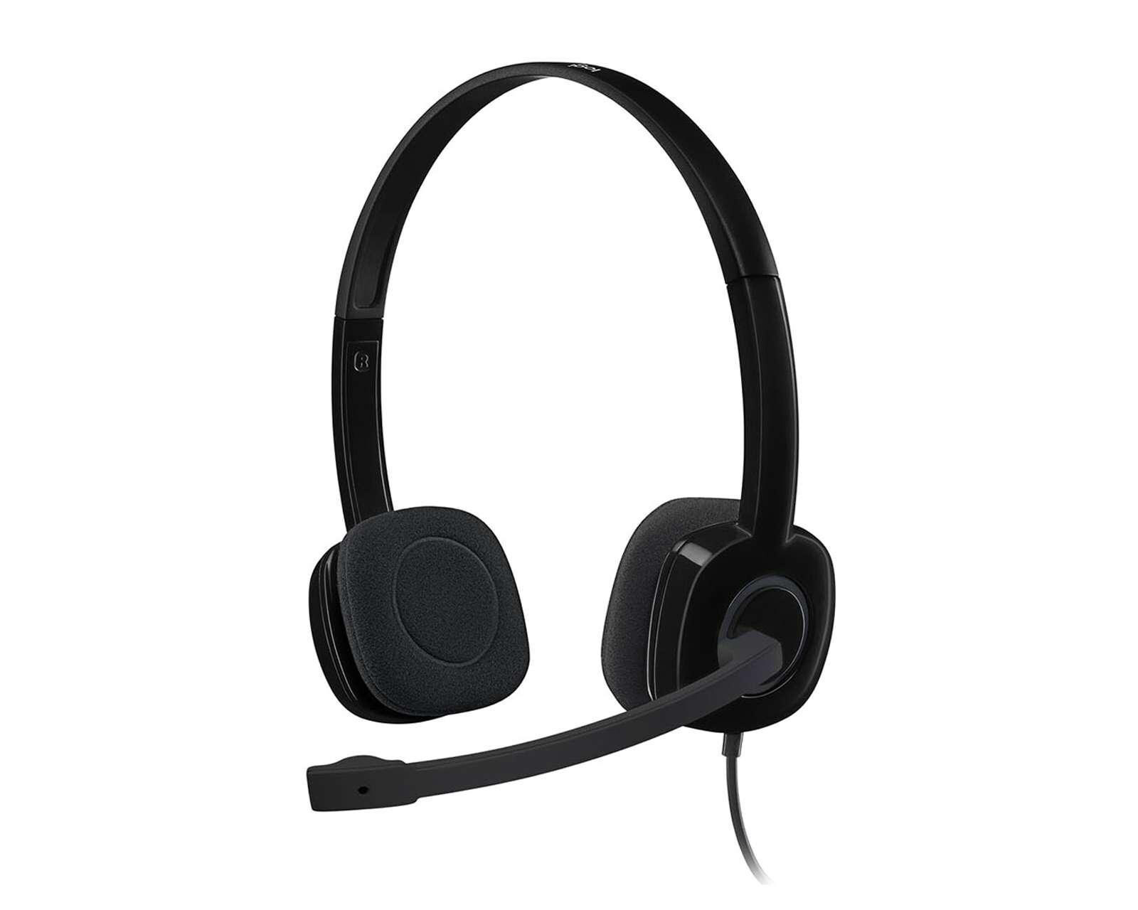 Audífonos Alámbricos Logitech con Micrófono H151