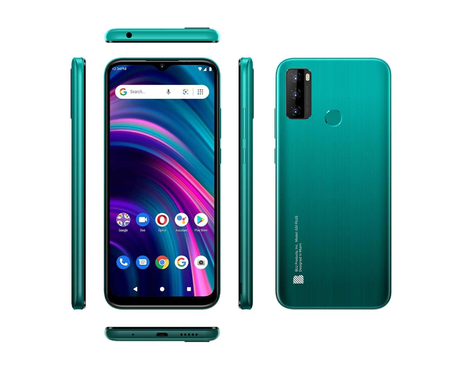 Foto 8 | Foto 8 | Celular BLU Liberado G51 Plus Dual Sim 64 GB Verde
