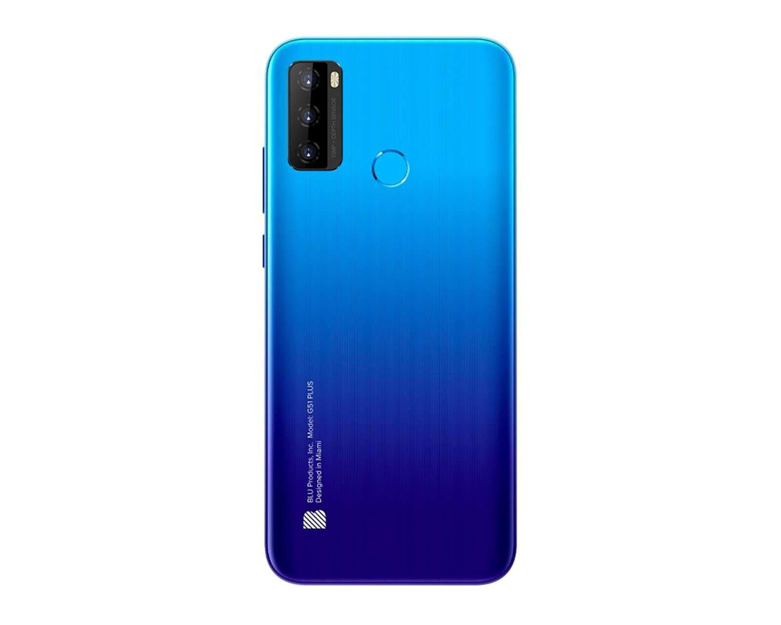 Celular BLU Liberado G51 Plus Dual Sim 64 GB Azul