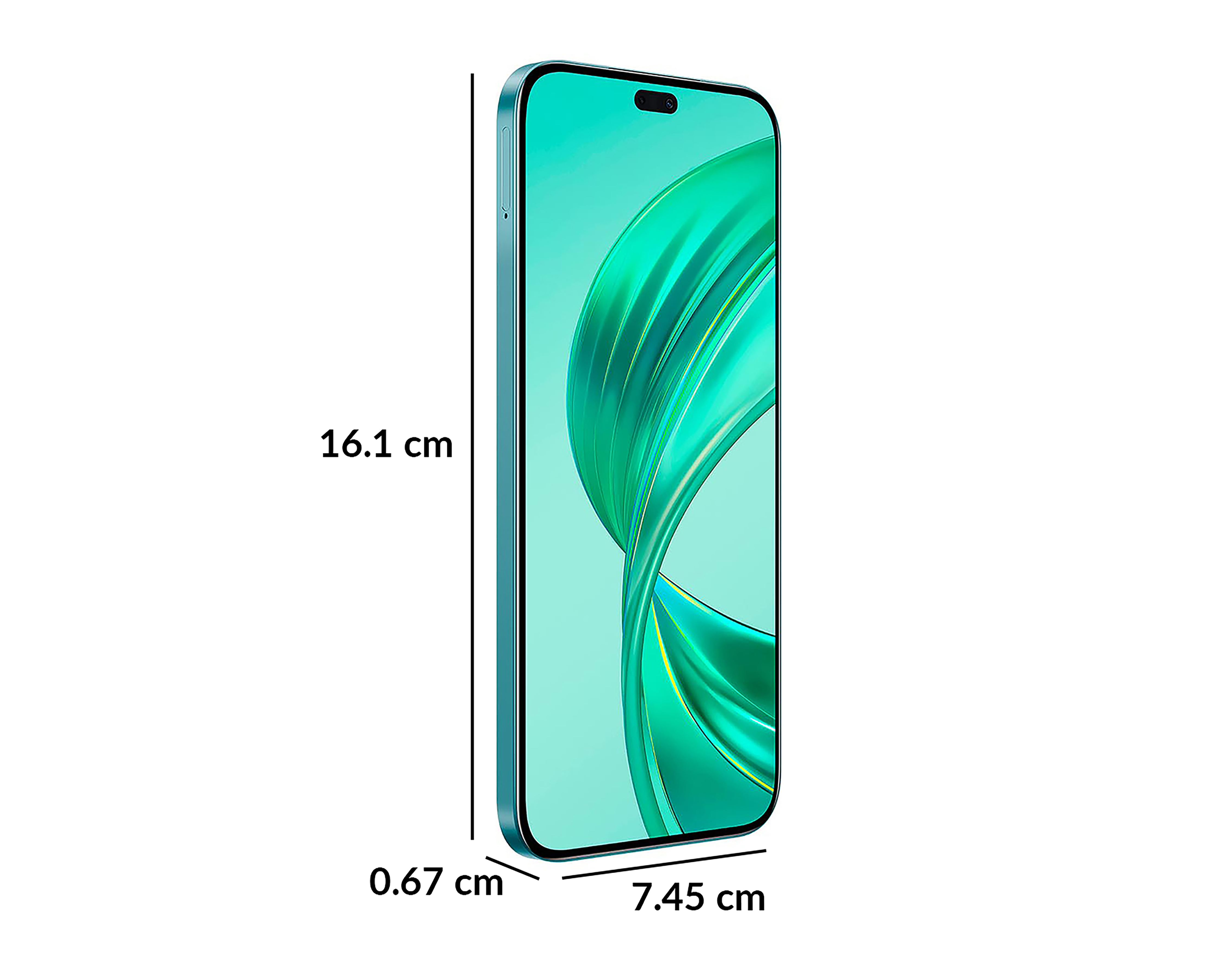 Foto 8 pulgar | Foto 7 | AT&T/Unefon Honor X8B 256 GB Cyan