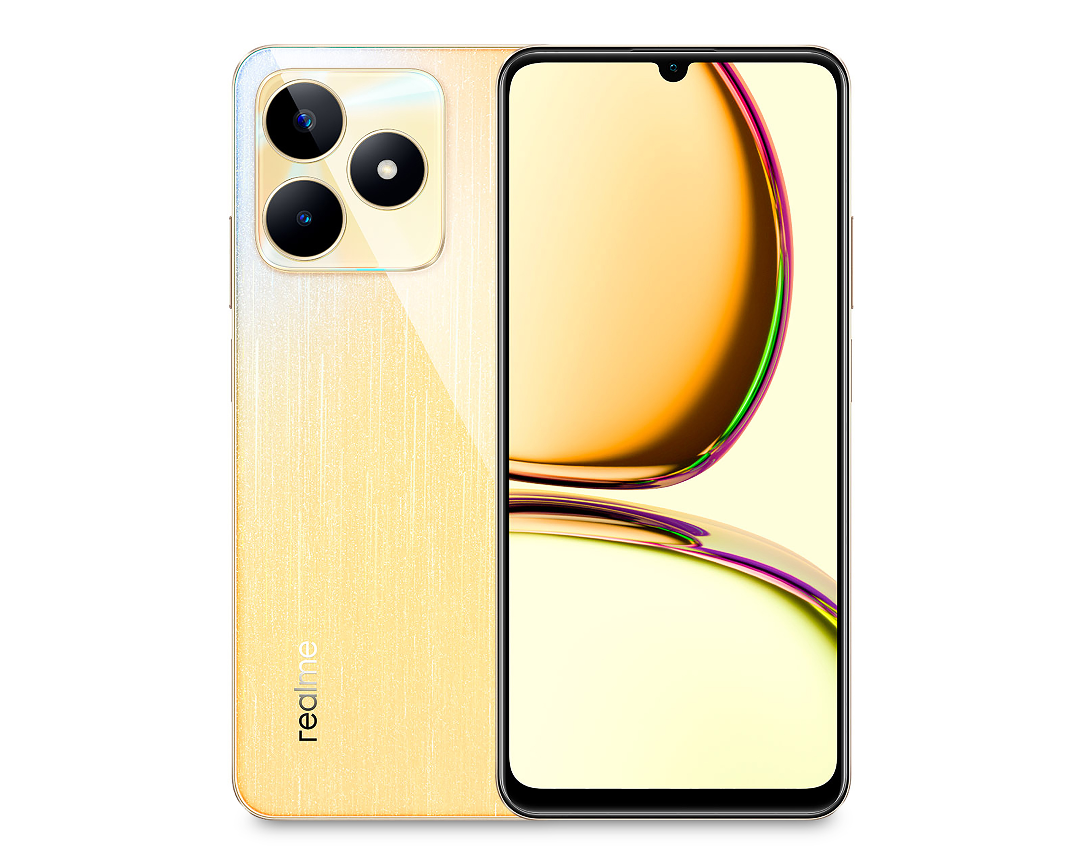 Foto 2 pulgar | Foto 1 | Telcel Realme C53 256 GB Dorado