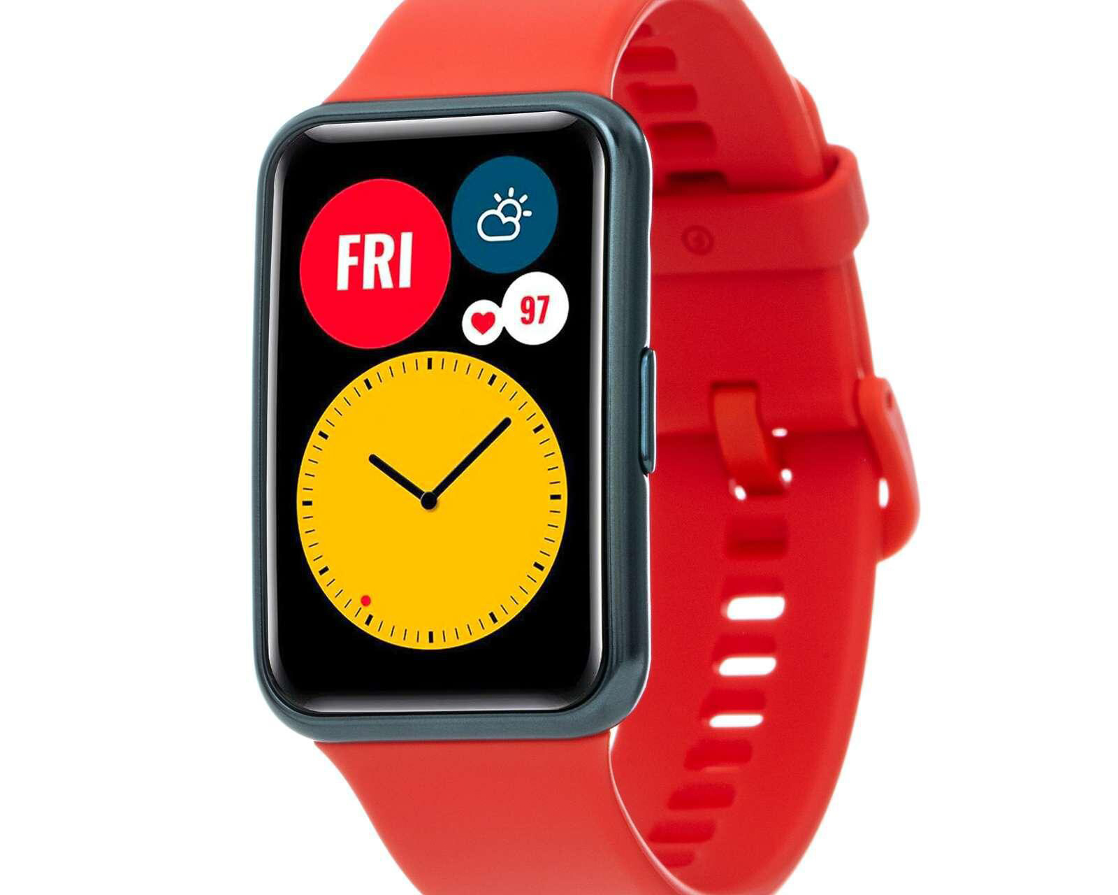 Foto 3 pulgar | Foto 2 | Smartwatch Huawei Watch Fit Rojo