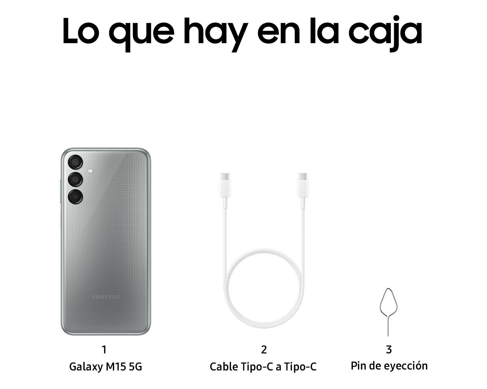 Foto 7 | Foto 7 | Celular Samsung Liberado Galaxy M15 128 GB Gris