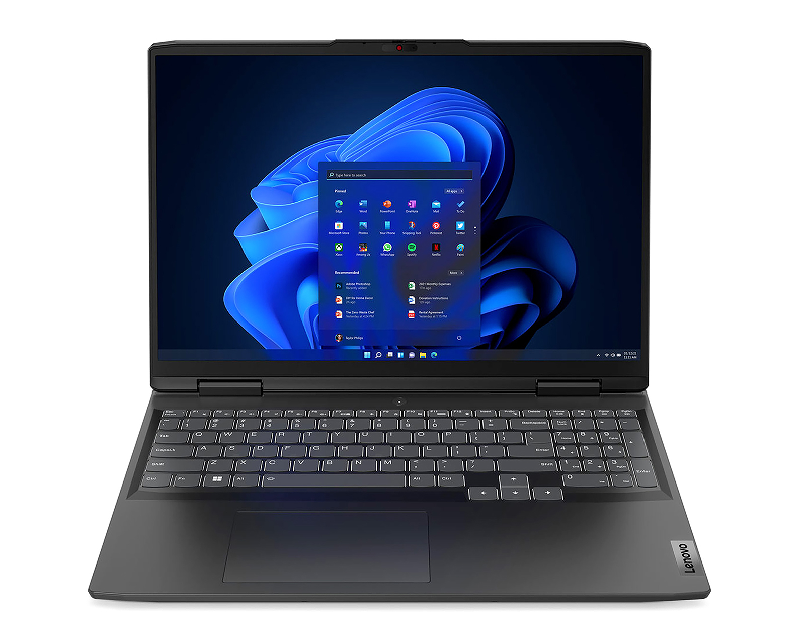 Laptop Gamer Lenovo Ideapad Gaming 15.6" Windows 11 AMD Ryzen 5 Nvidia GeForce RTX 3050 8 GB RAM 512 GB SSD Gris Ónix