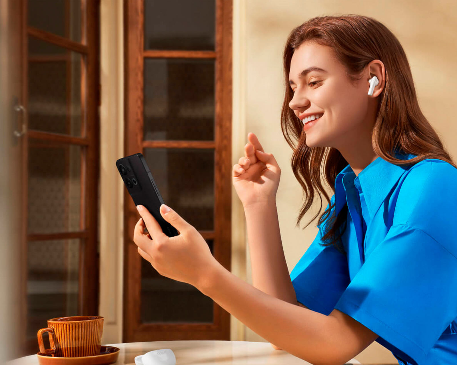 Foto 9 | Foto 9 | Telcel Oppo A58 256 GB Negro + Oppo Enco Buds2