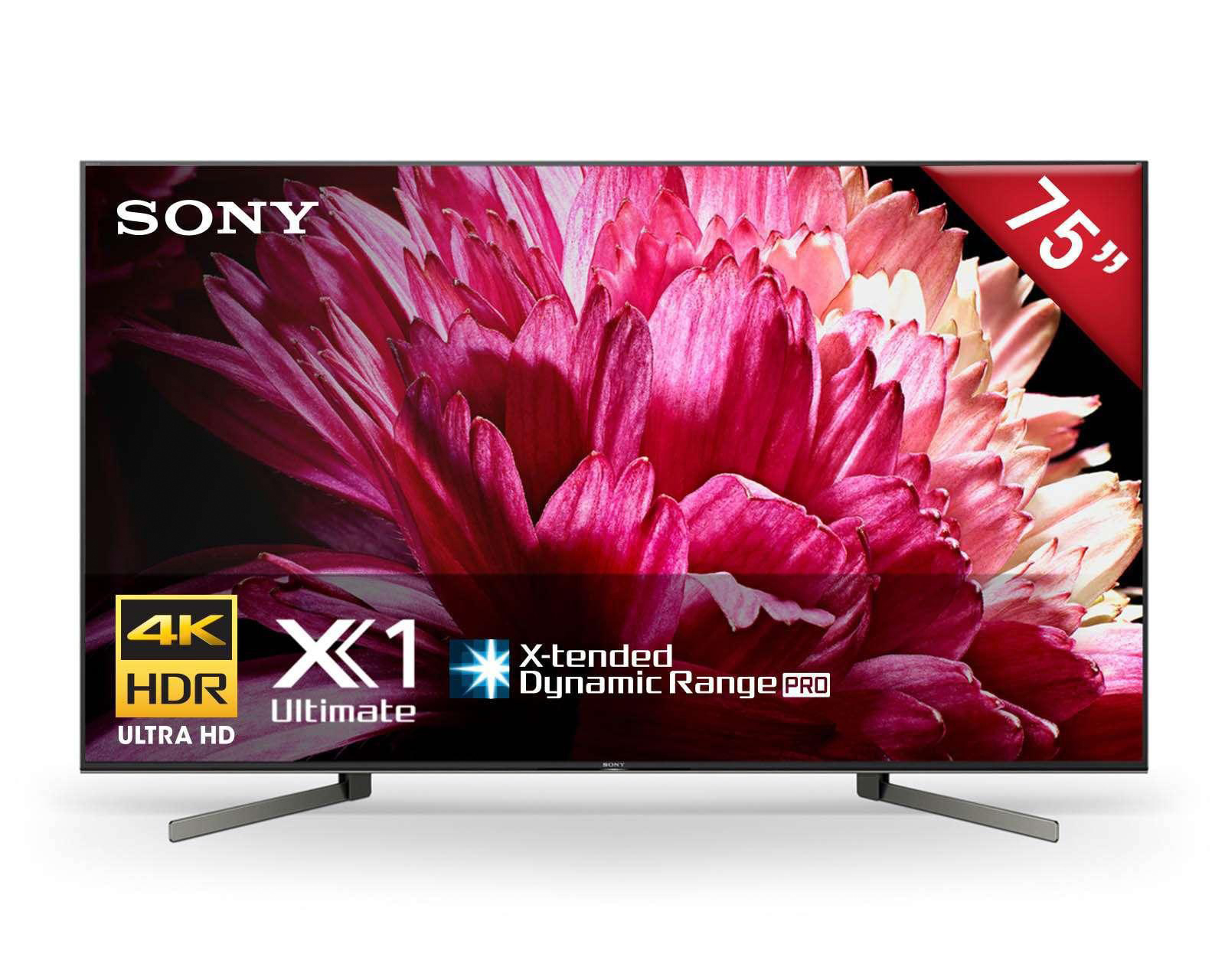 Pantalla LED Sony 75 Pulgadas Ultra HD 4K Smart TV XBR-75X950G LA1