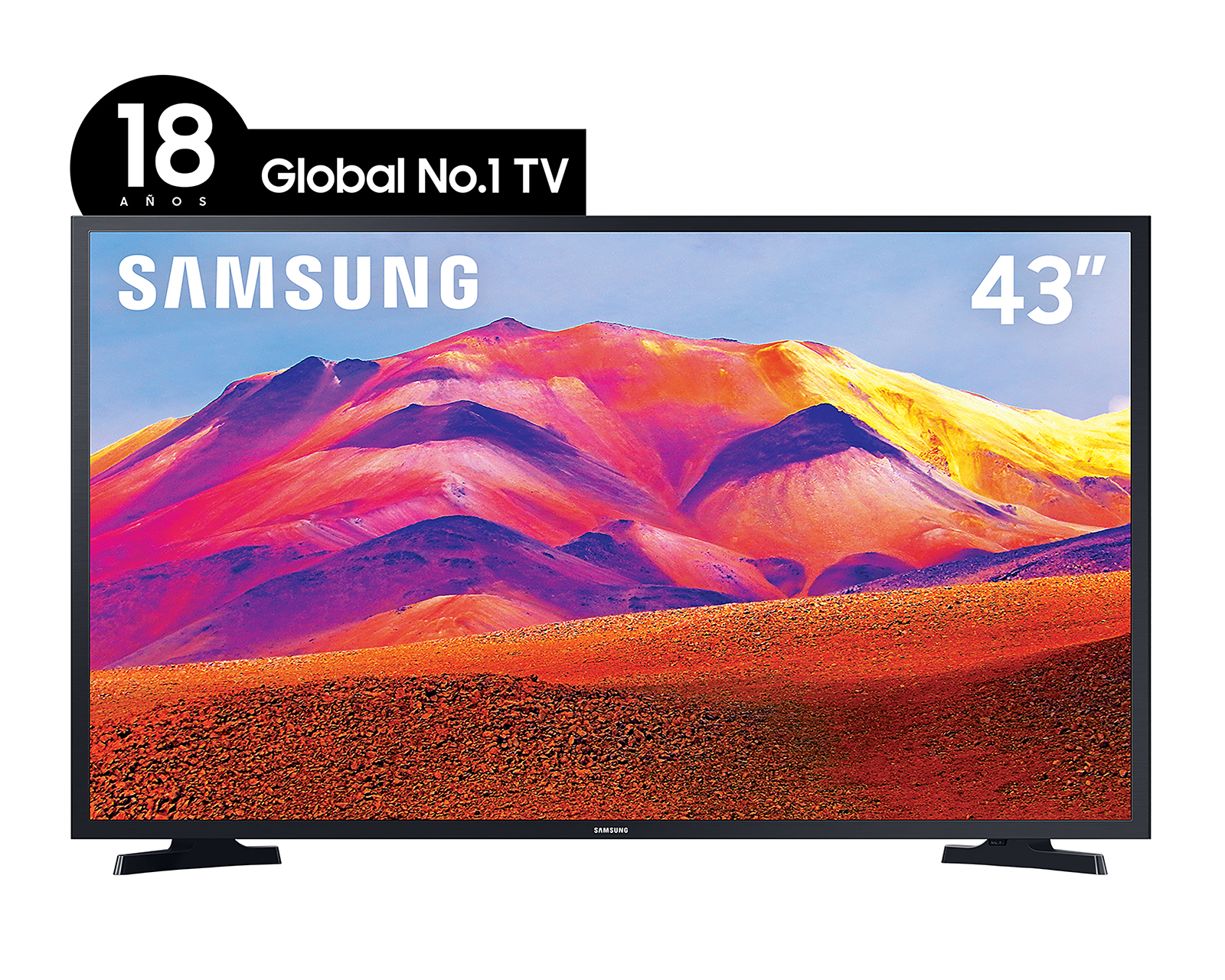 Pantalla Smart TV Samsung LED 43 Pulgadas Full HD LH43BETMLGKXZX