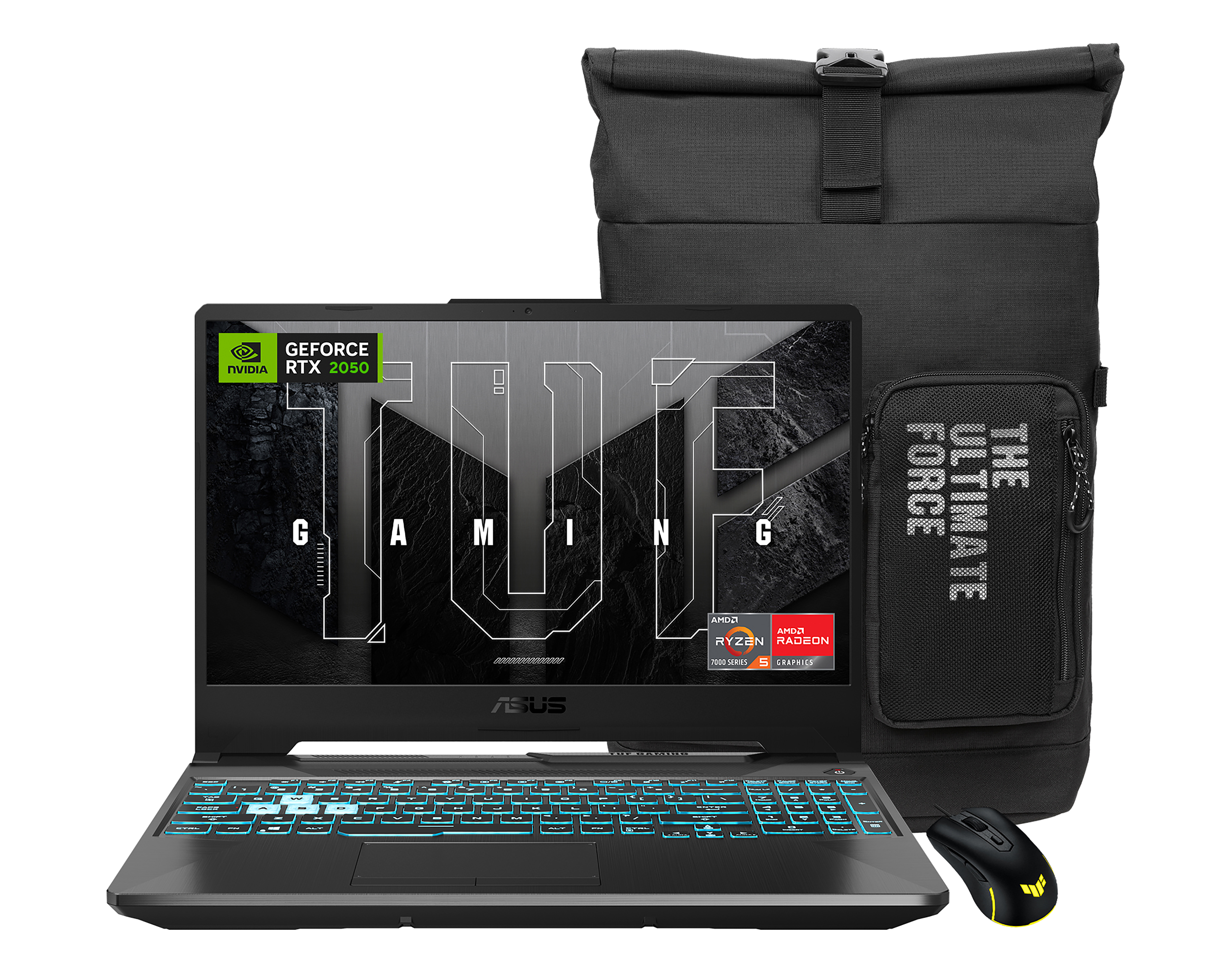 Laptop Gamer Asus FA506NF-HN063W 15.6 Pulgadas Windows 11  AMD Ryzen 5 Geforce RTX 2050 8 GB RAM 512 GB SSD Negra