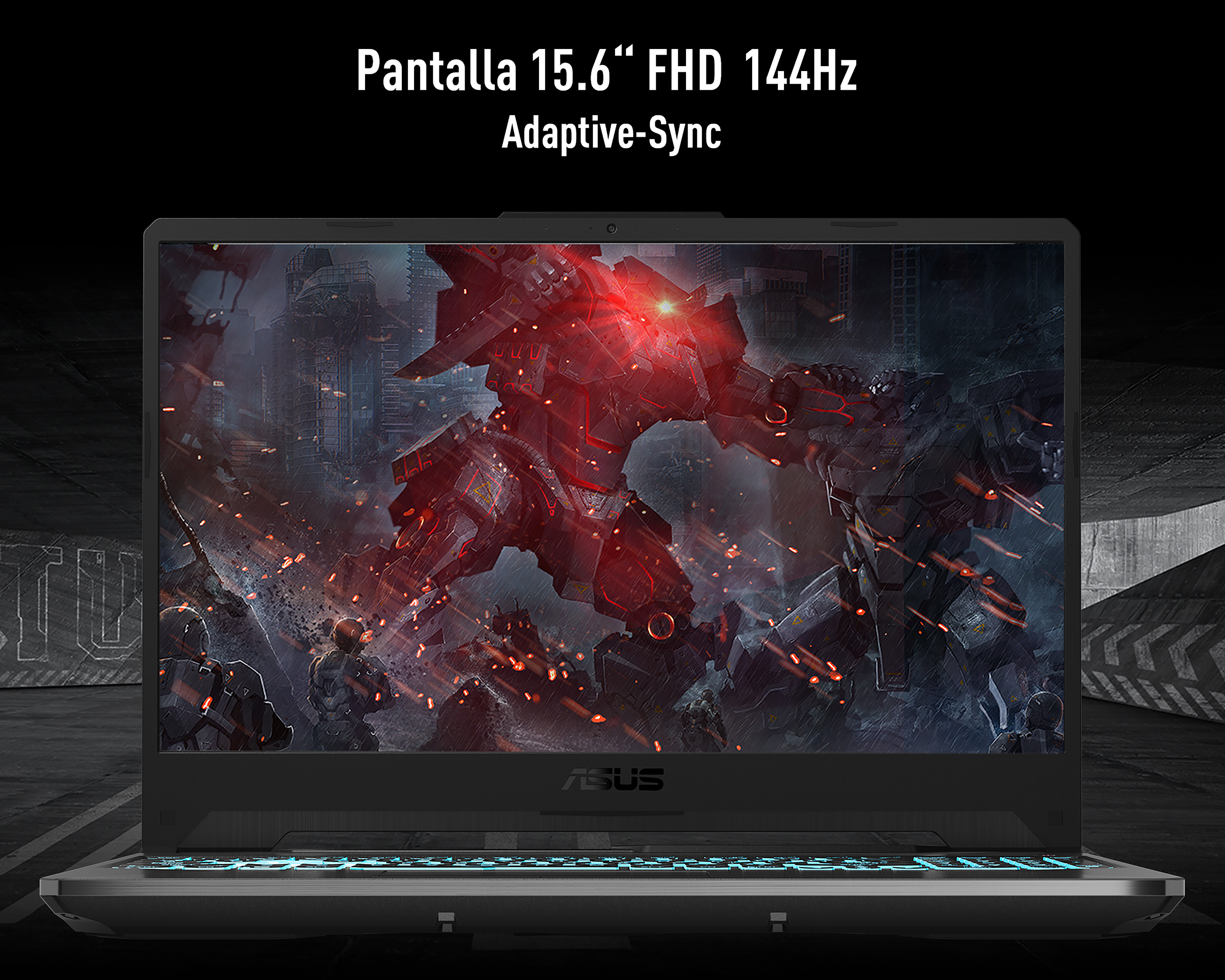 Foto 3 pulgar | Foto 2 | Laptop Gamer Asus FA506NF-HN063W 15.6 Pulgadas Windows 11  AMD Ryzen 5 Geforce RTX 2050 8 GB RAM 512 GB SSD Negra