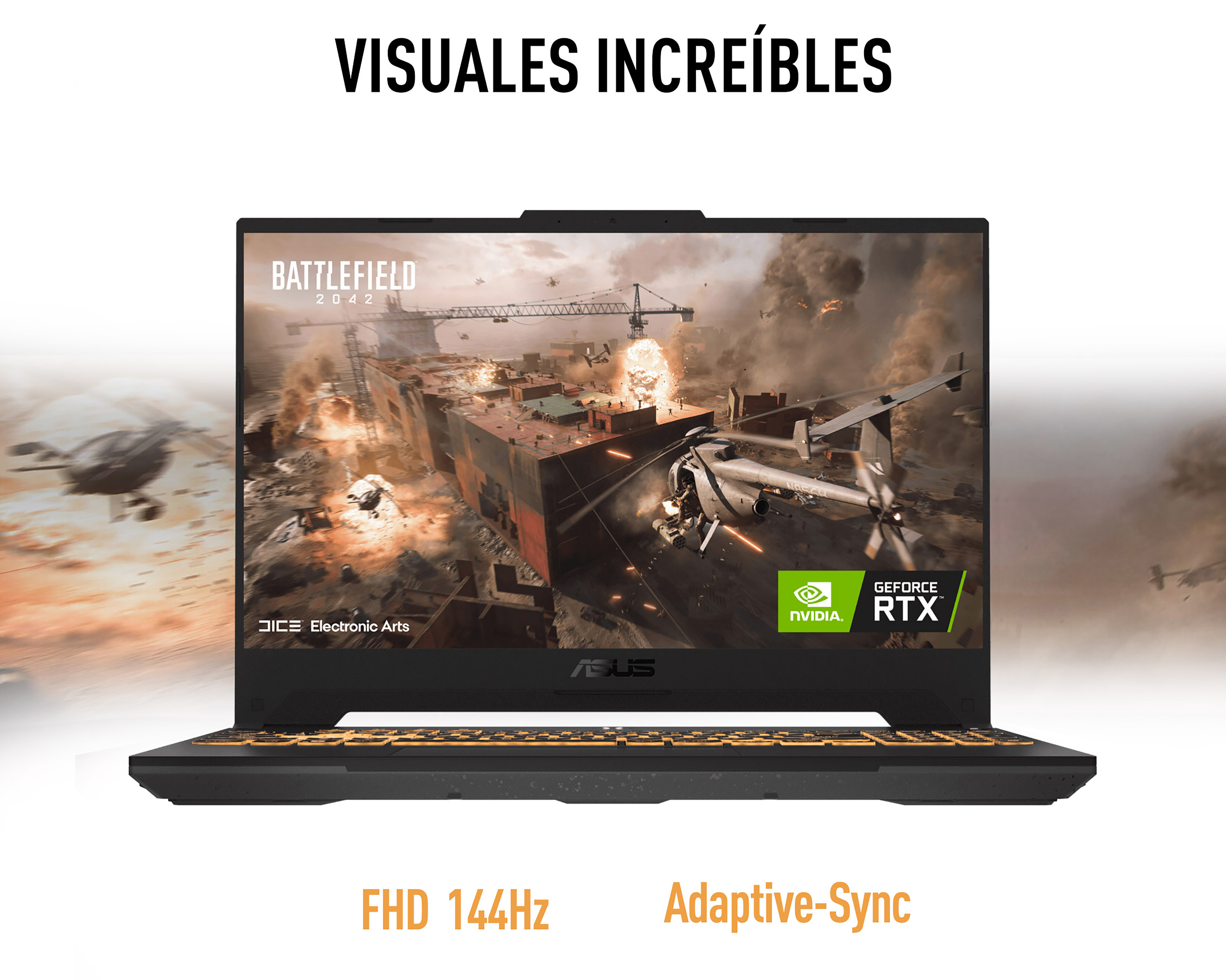 Foto 2 | Foto 2 | Laptop Gamer Asus FX507ZC4-HN225W 15.6" Intel Core i5 NVIDIA Geforce RTX 3050 16 GB RAM 512 GB SSD Negra