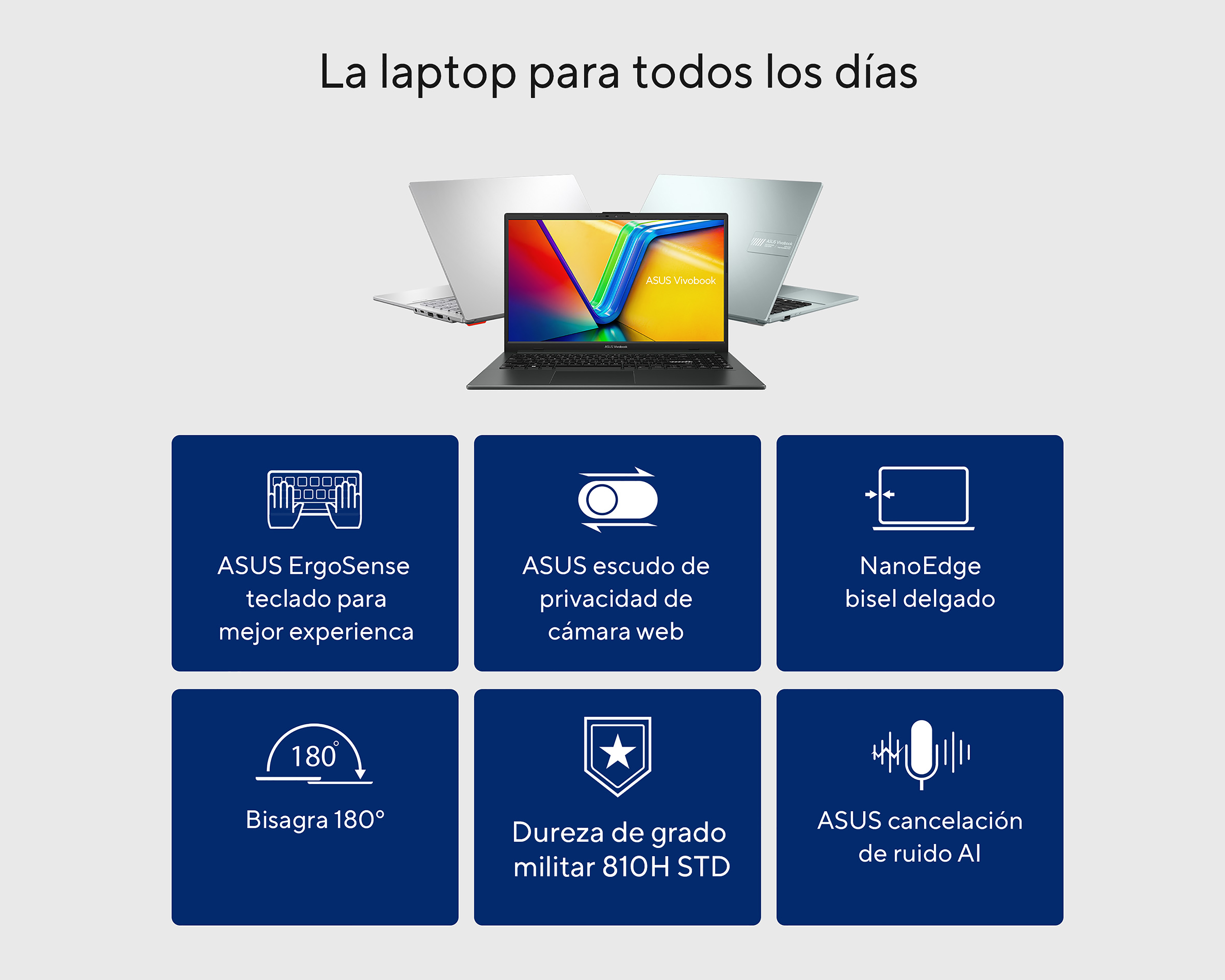 Foto 5 pulgar | Foto 4 | Laptop Asus Vivobook Go 15 15.6" Windows 11 Intel Core i3 8 GB RAM 512 GB SSD Gris + Mochila y Mouse