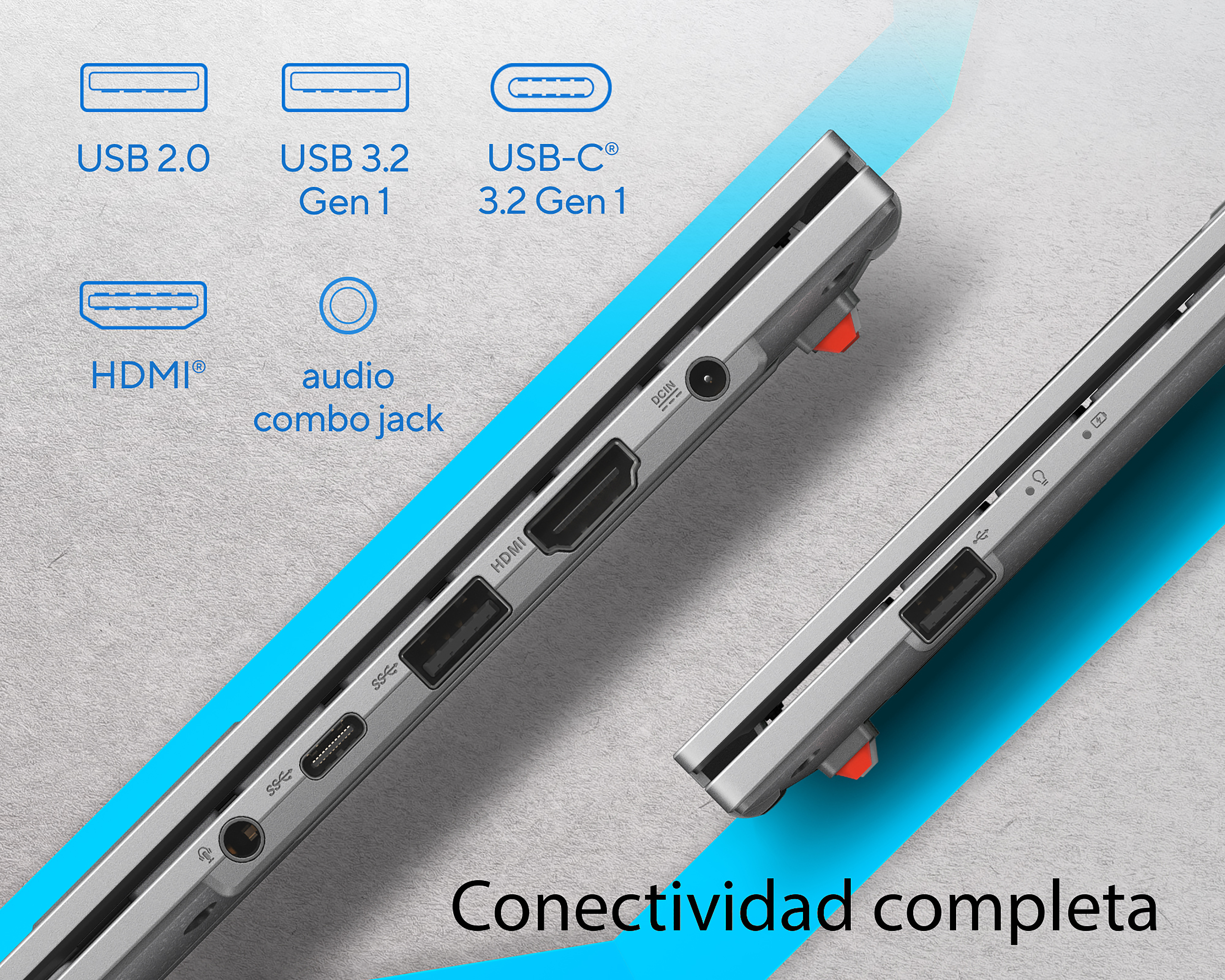 Foto 9 pulgar | Foto 8 | Laptop Asus Vivobook Go 15 15.6" Windows 11 Intel Core i3 8 GB RAM 512 GB SSD Gris + Mochila y Mouse