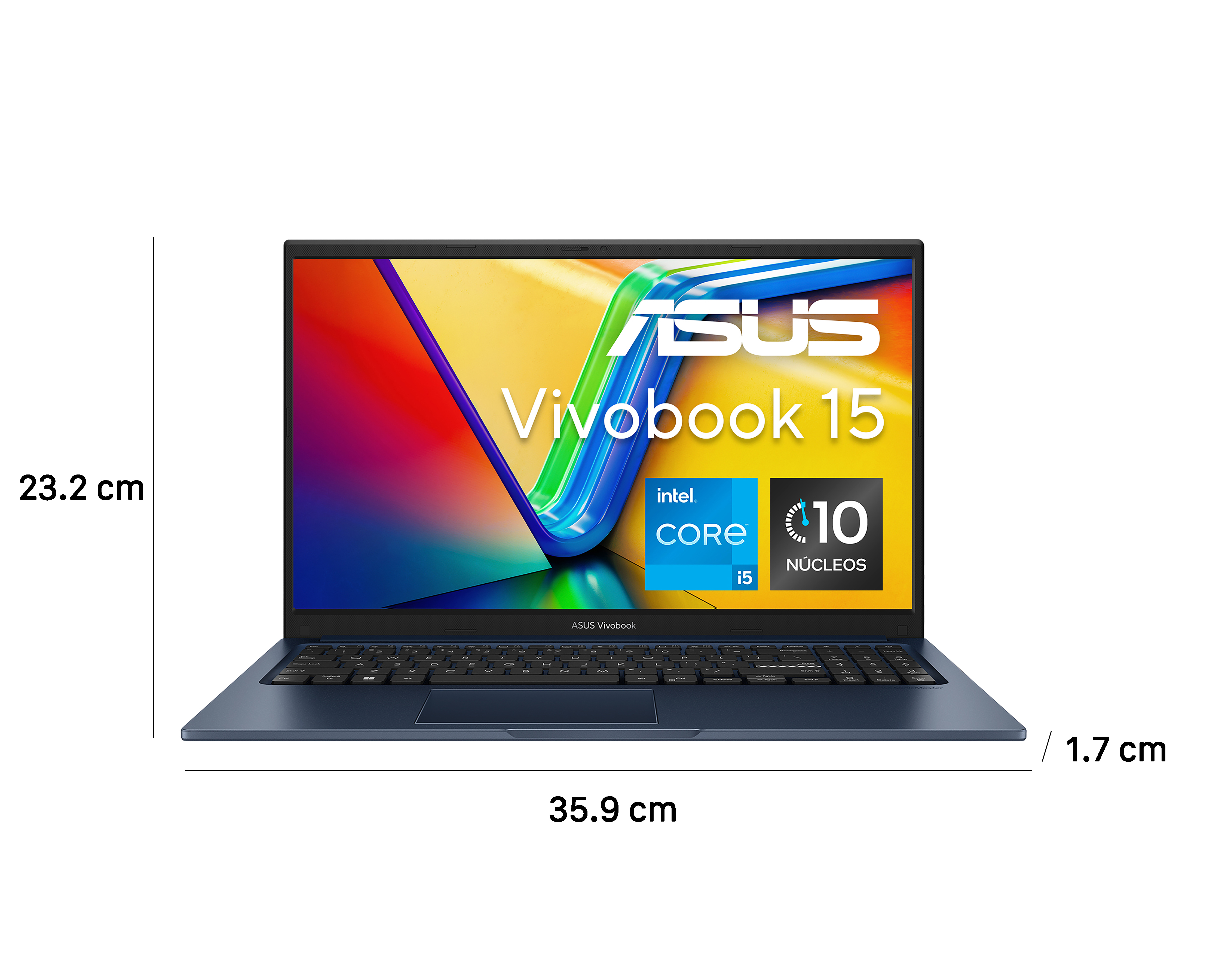 Foto 9 | Foto 9 | Laptop Asus Vivobook X1504ZA-NJ972W 15.6" Windows 11 Intel Core i5 16 GB RAM 512 GB SSD Azul