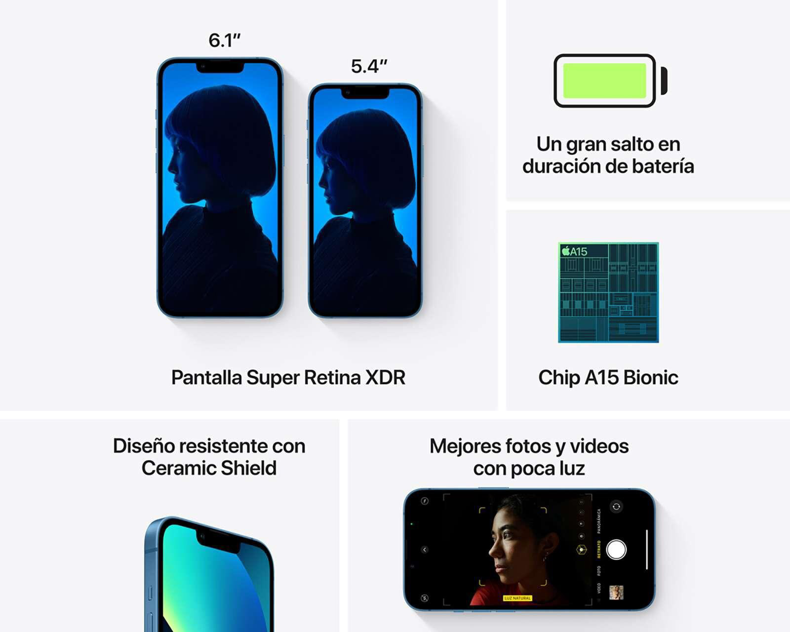 Foto 8 pulgar | Foto 7 | Telcel Apple iPhone 13 128 GB Blue