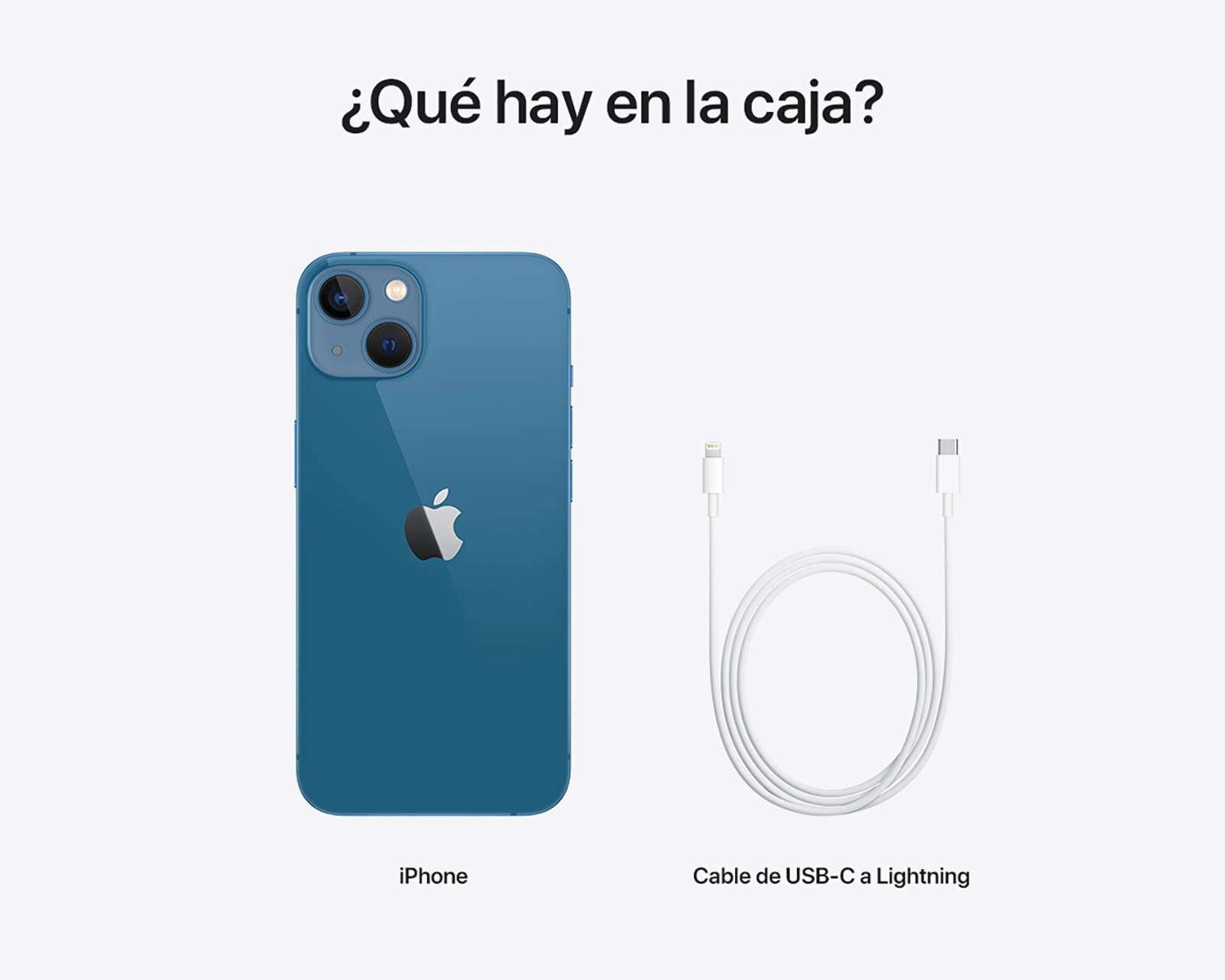 Foto 10 pulgar | Foto 9 | Telcel Apple iPhone 13 128 GB Blue