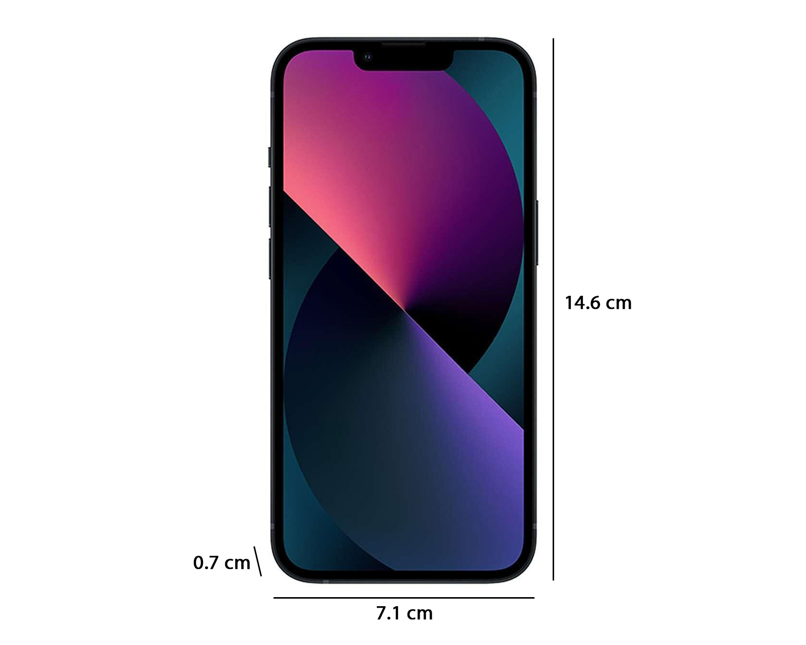 Foto 11 pulgar | Foto 10 | iPhone 13 Telcel 128 GB Midnight Blue