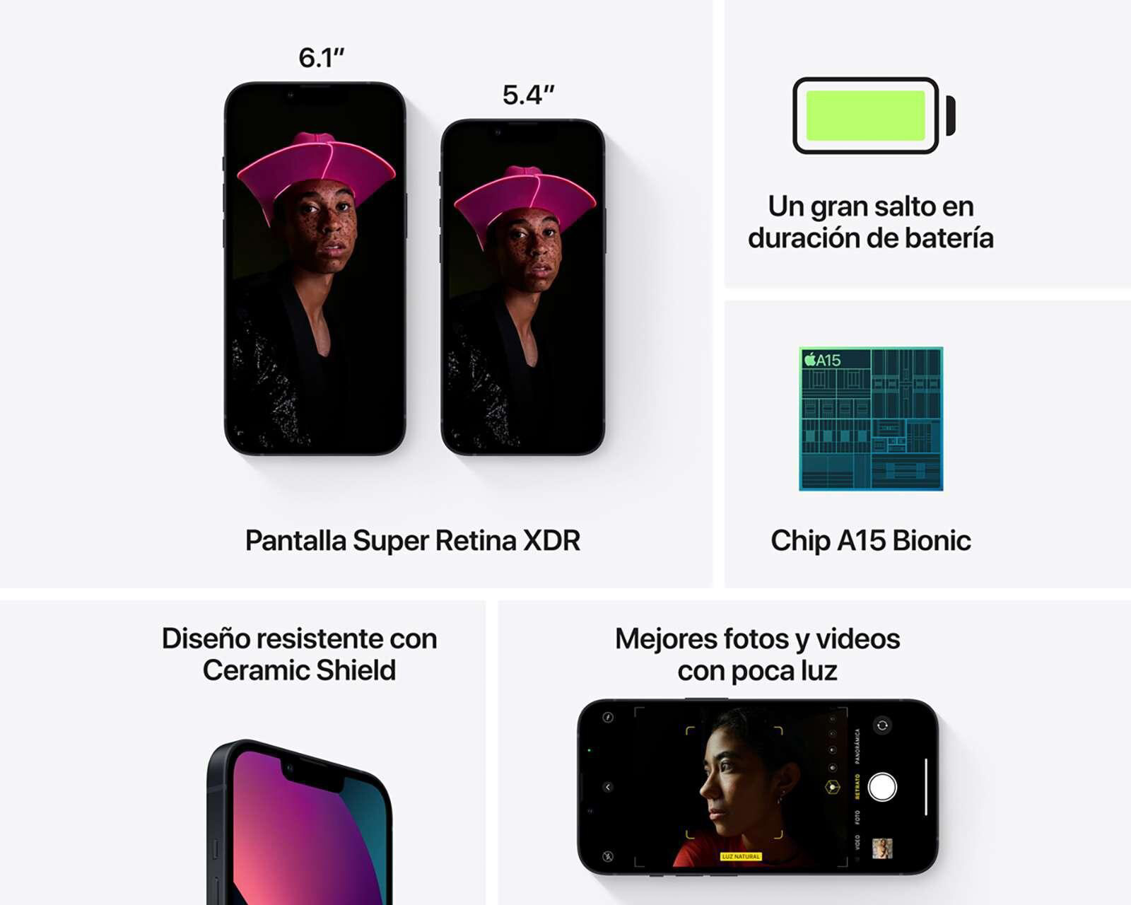 Foto 8 pulgar | Foto 7 | Telcel Apple iPhone 13 128 GB Midnight Blue