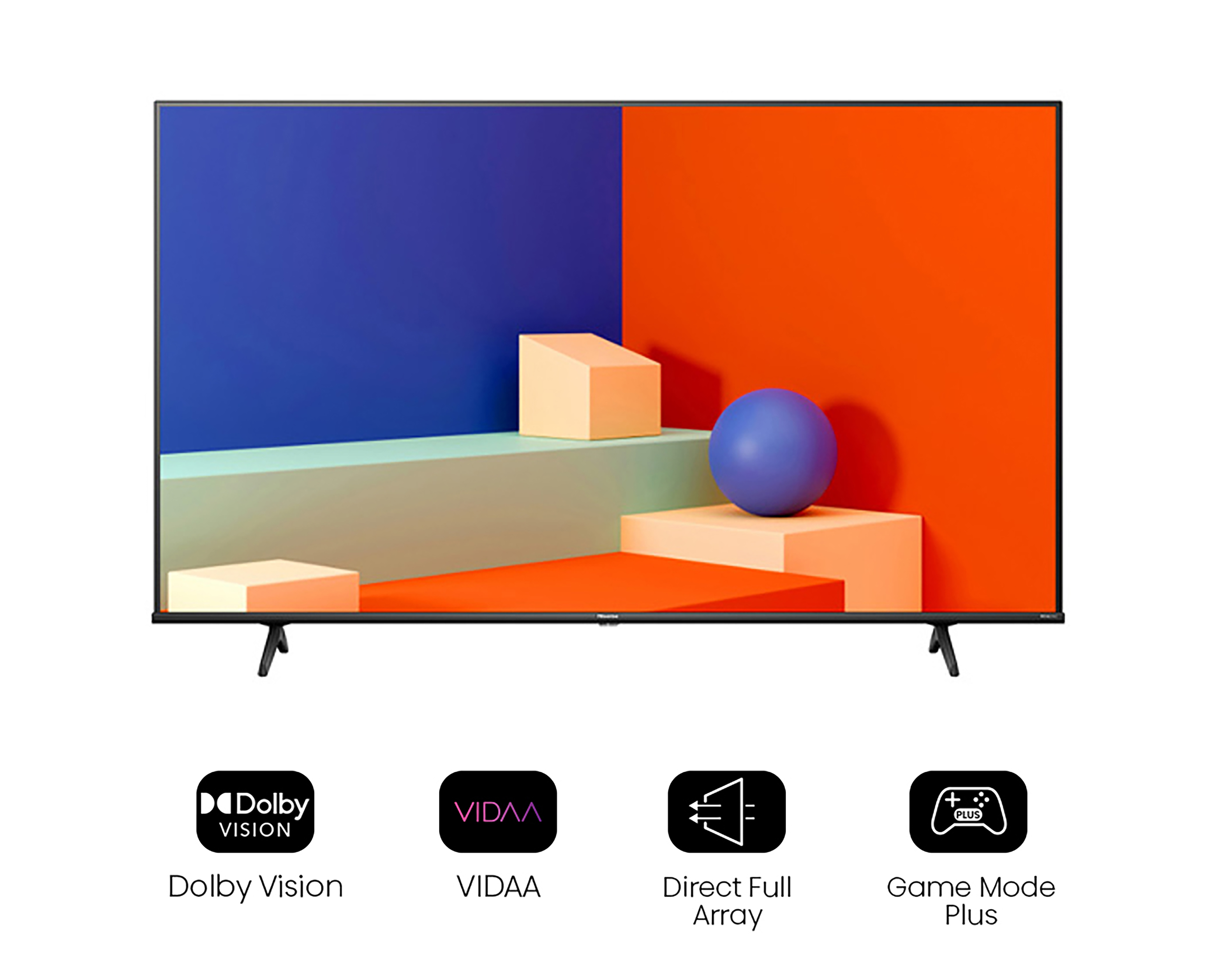 Foto 5 pulgar | Foto 4 | Pantalla Smart TV Hisense LED 55 Pulgadas Ultra HD 4K 55A65KV