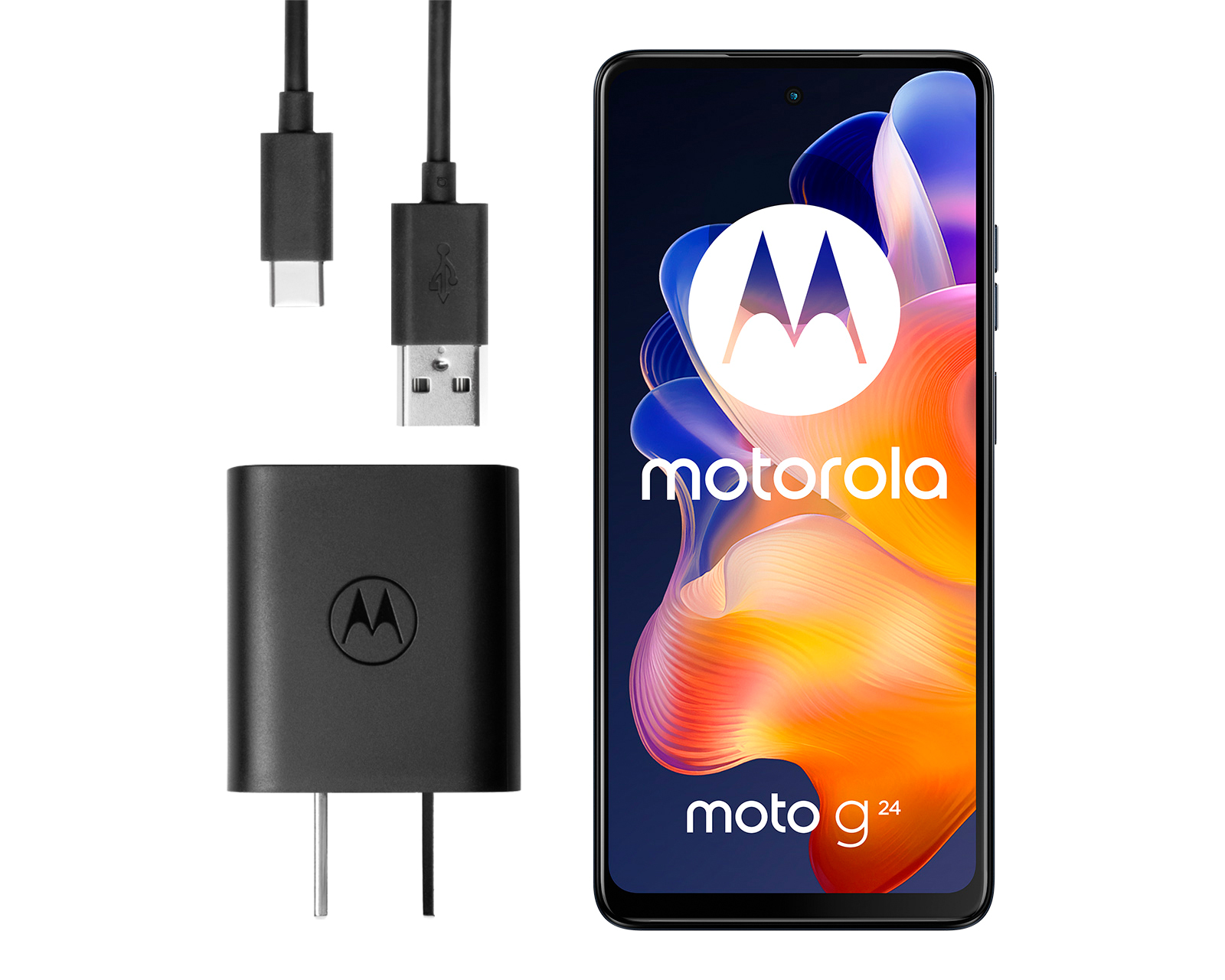 Foto 7 pulgar | Foto 6 | Movistar Motorola Moto G24 256 GB Azul