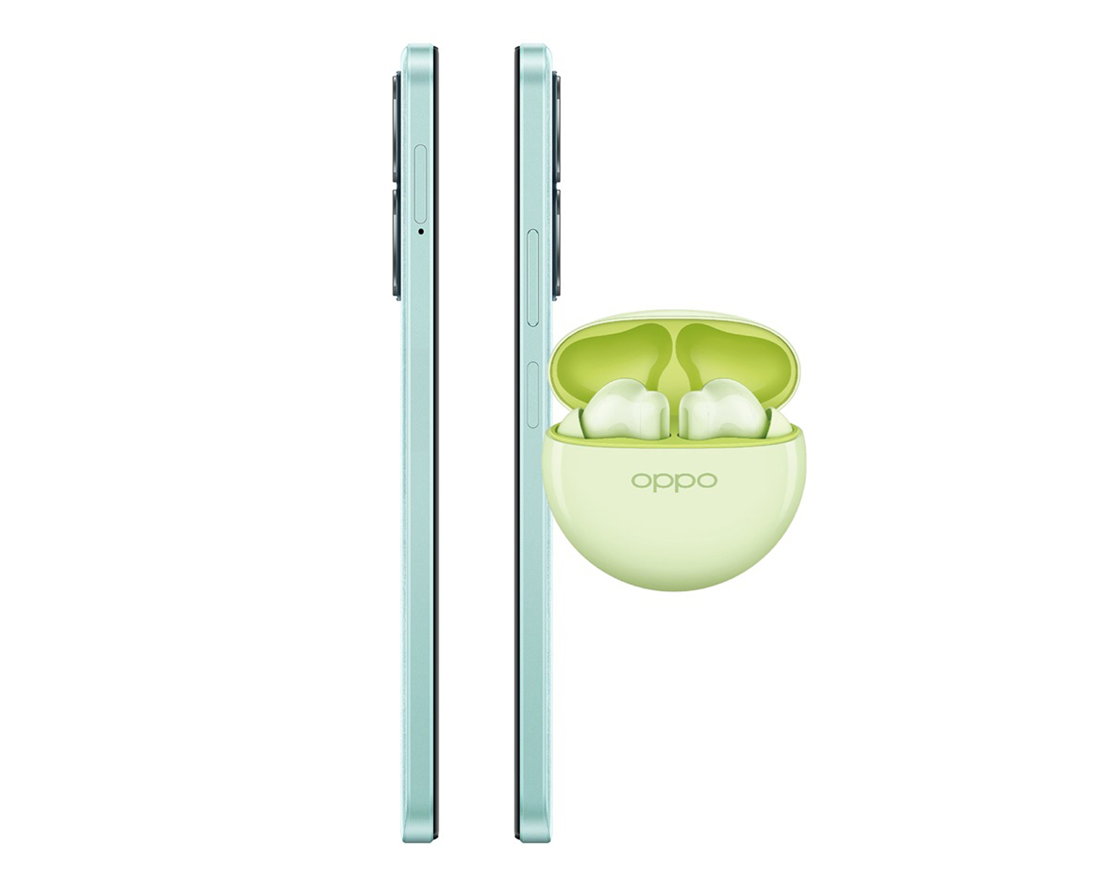 Foto 5 pulgar | Foto 4 | Movistar Oppo A58 256 GB Verde + Audífonos True Wireless