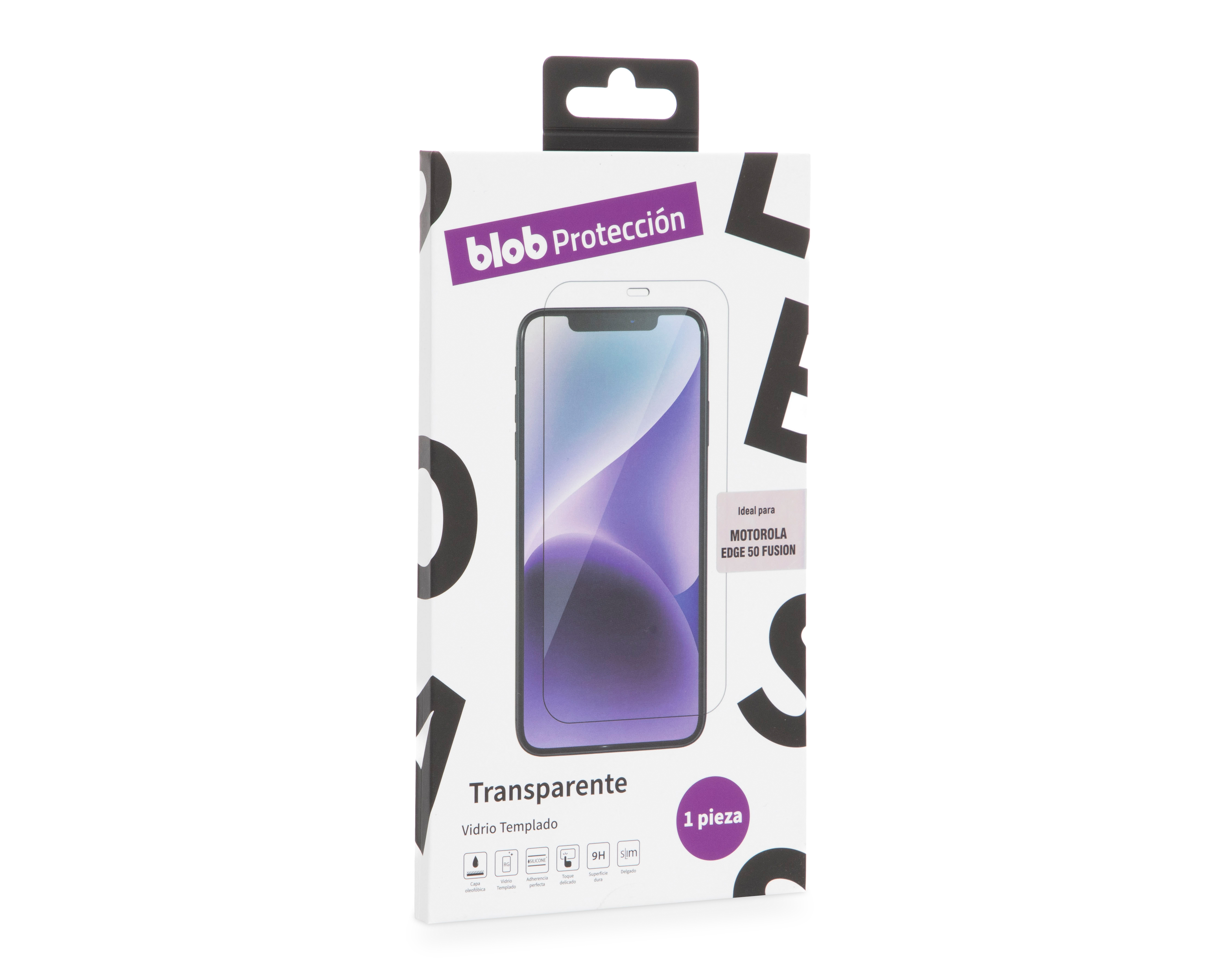 Foto 3 pulgar | Foto 2 | Protector de Pantalla Blob para Motorola Edge 50 Fusion