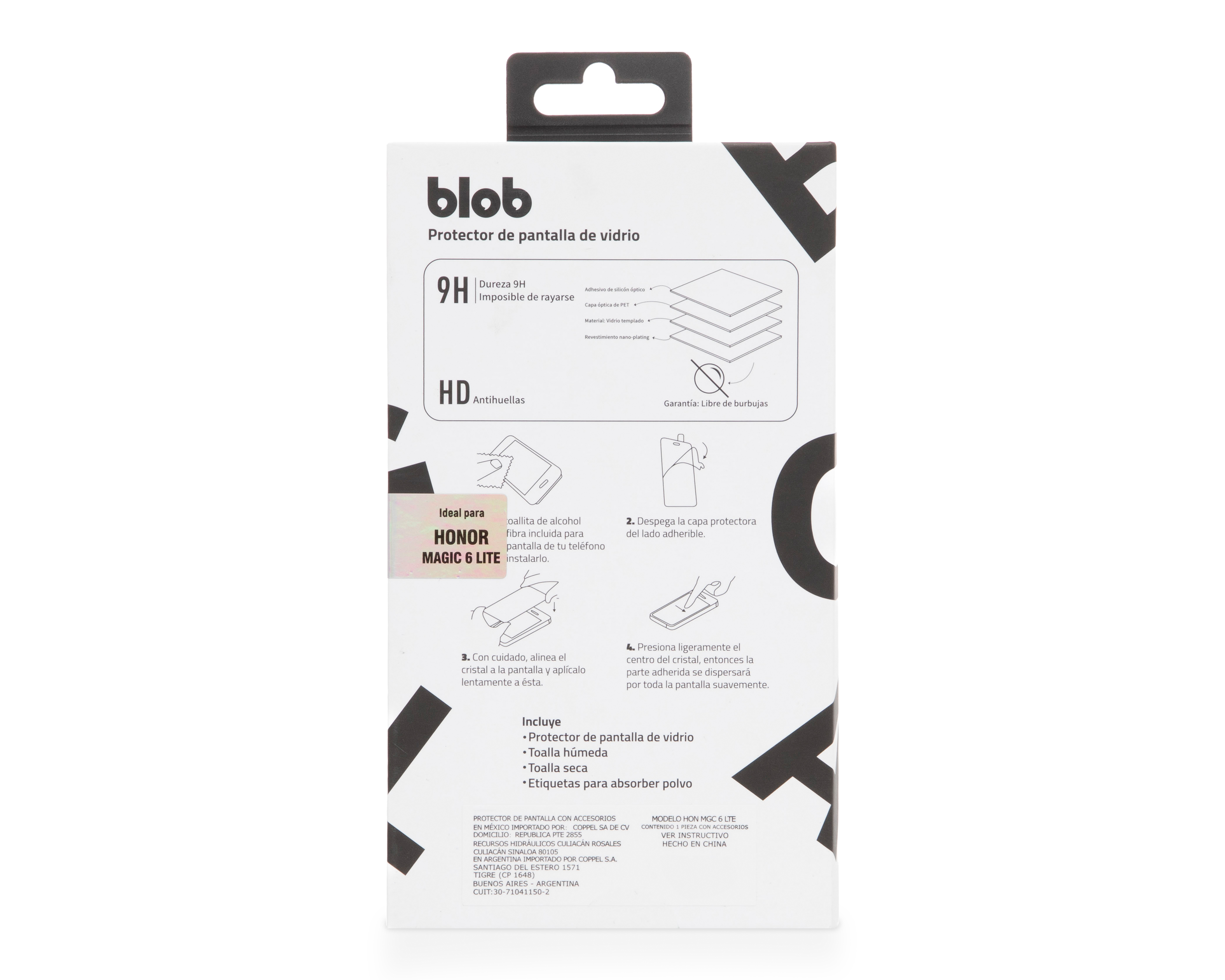 Foto 4 pulgar | Foto 3 | Protector de Pantalla Blob para Honor Magic 6 Lite